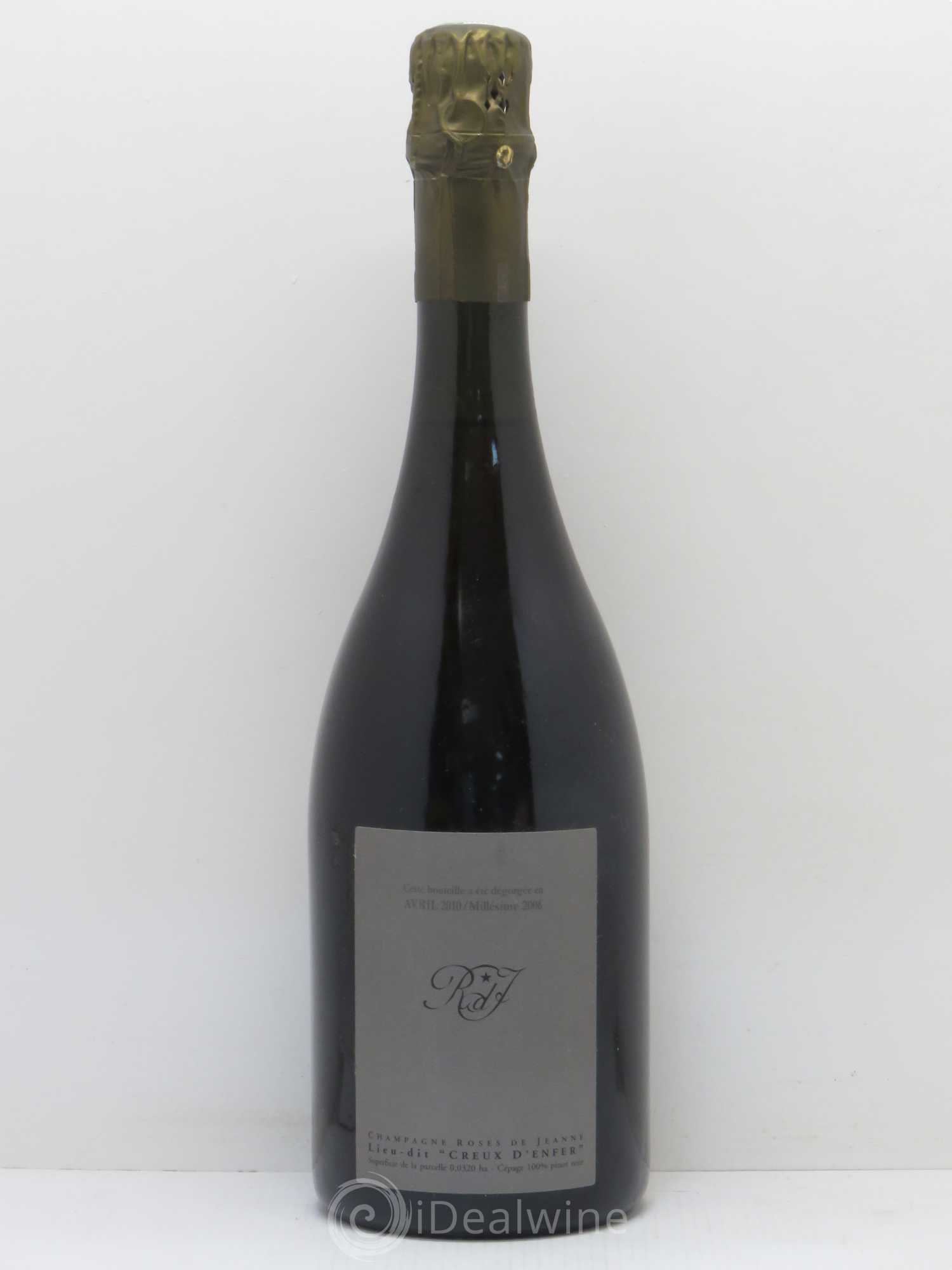 Roses de Jeanne Le Creux d'Enfer Cédric Bouchard 2006 - Lot de 1 bouteille - 0
