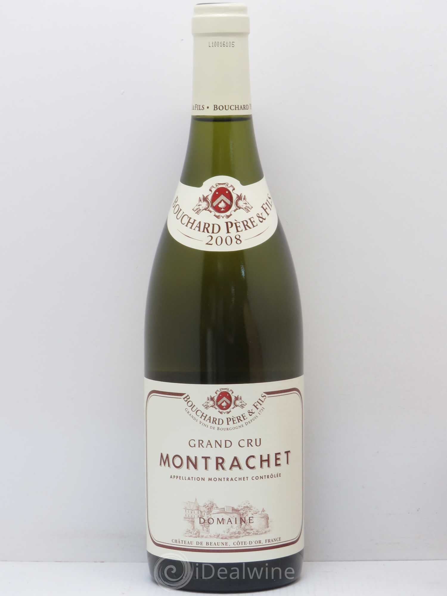 Montrachet Grand Cru Bouchard Père & Fils 2008 - Lot de 1 bouteille - 0