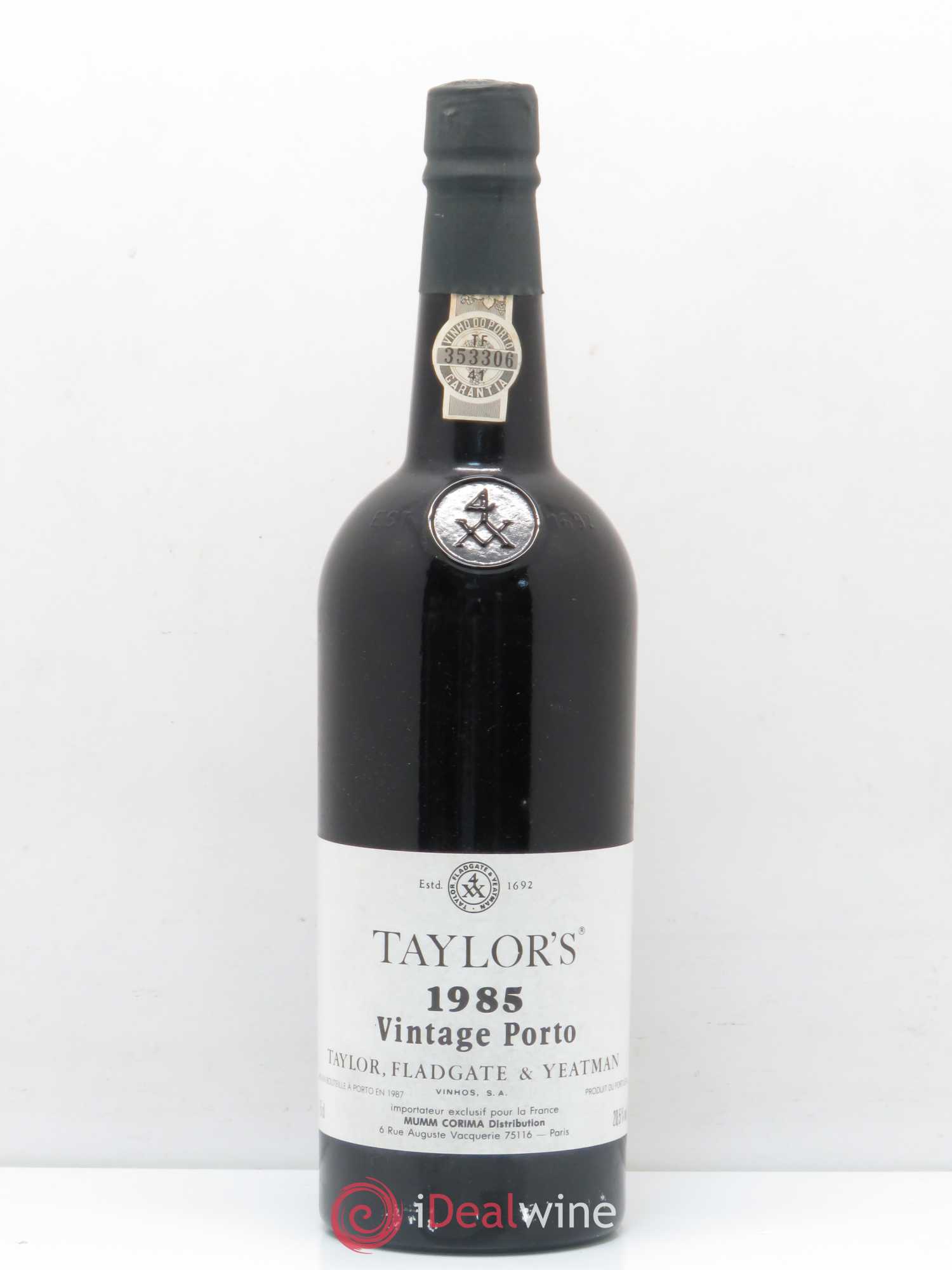Porto Taylor's Vintage 1985 - Lot de 1 bouteille - 0