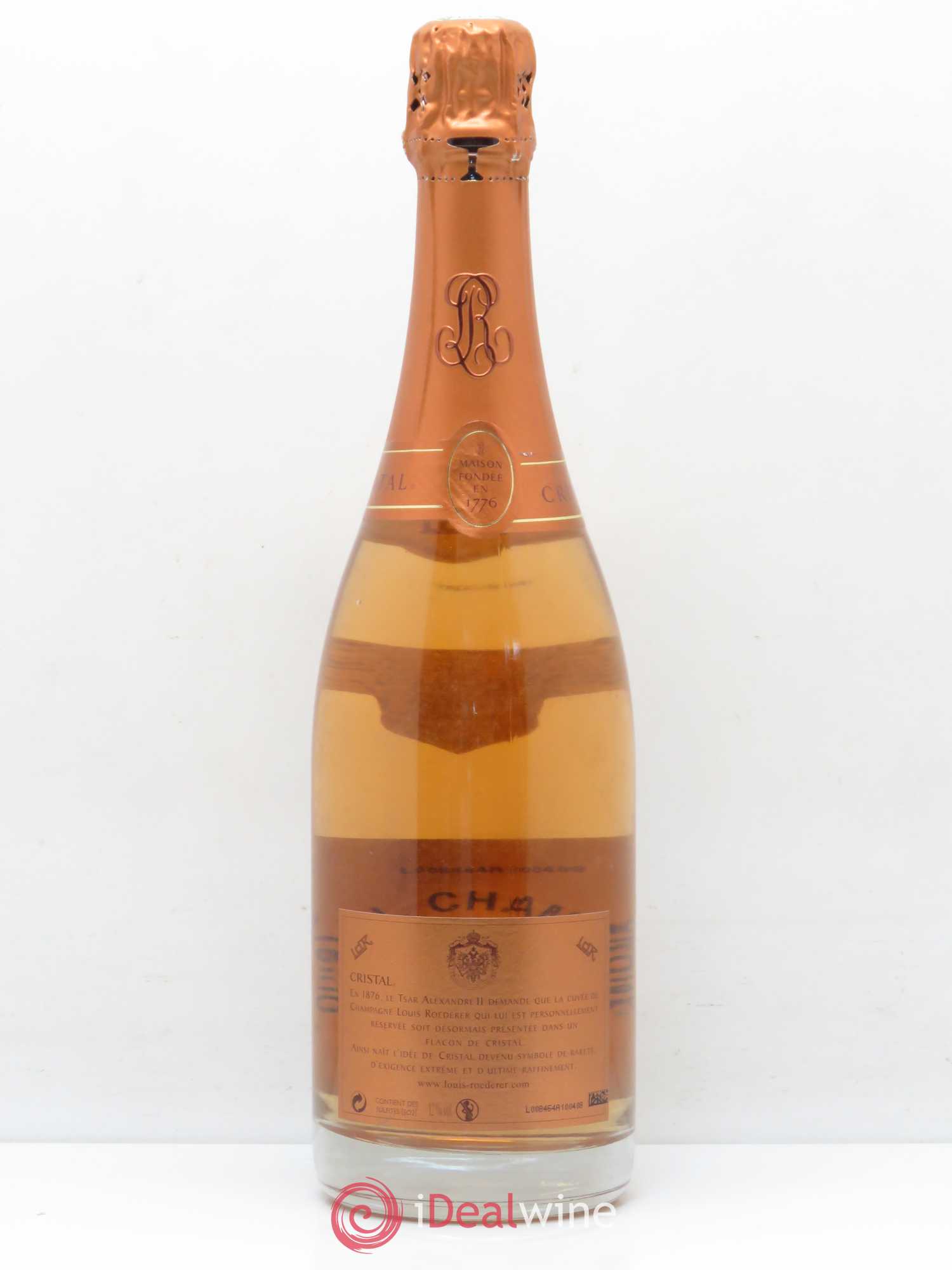 Cristal Louis Roederer 2004 - Lot de 1 bouteille - 1