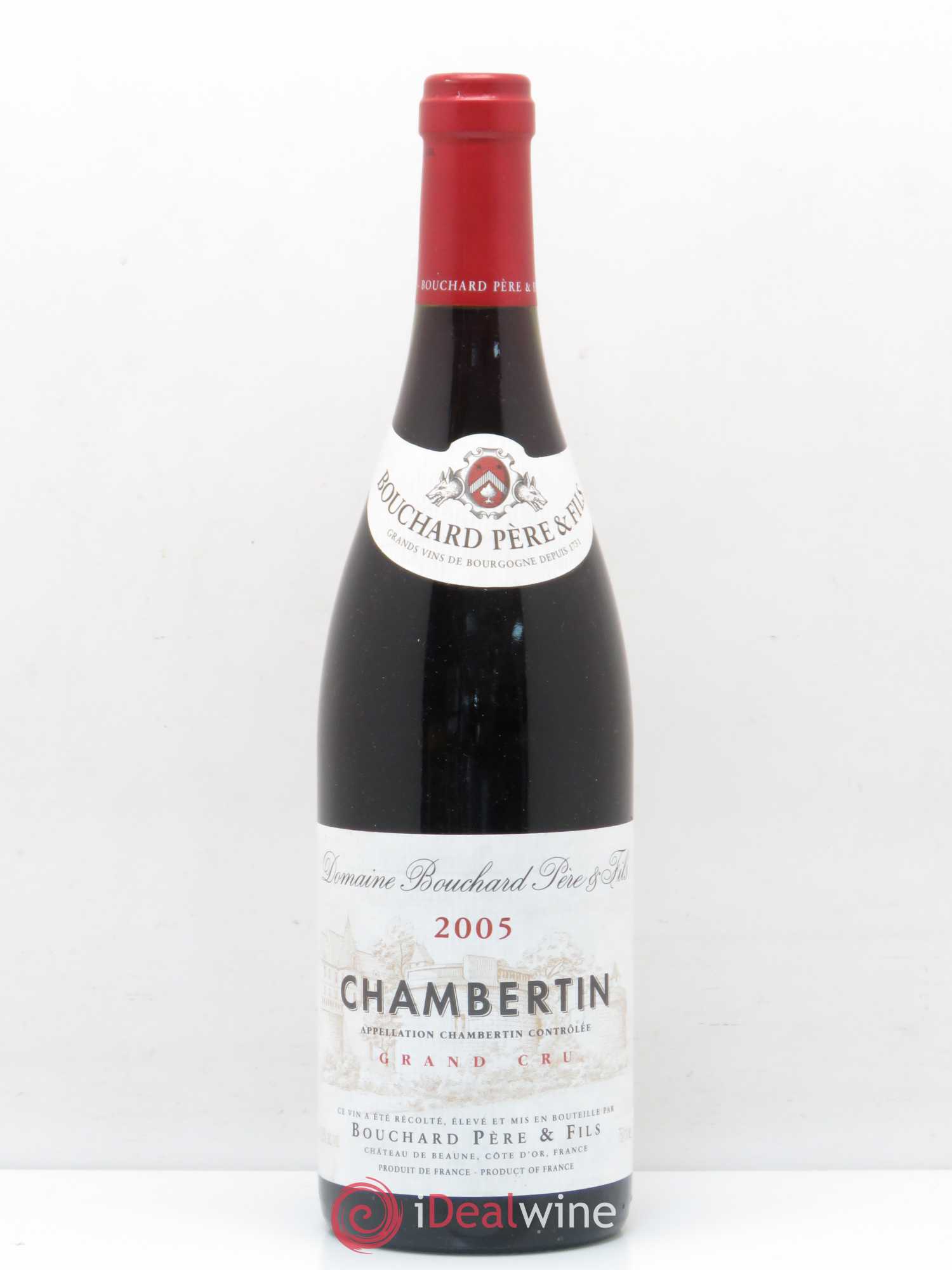 Chambertin Grand Cru Bouchard Père & Fils 2005 - Lot de 1 bouteille - 0