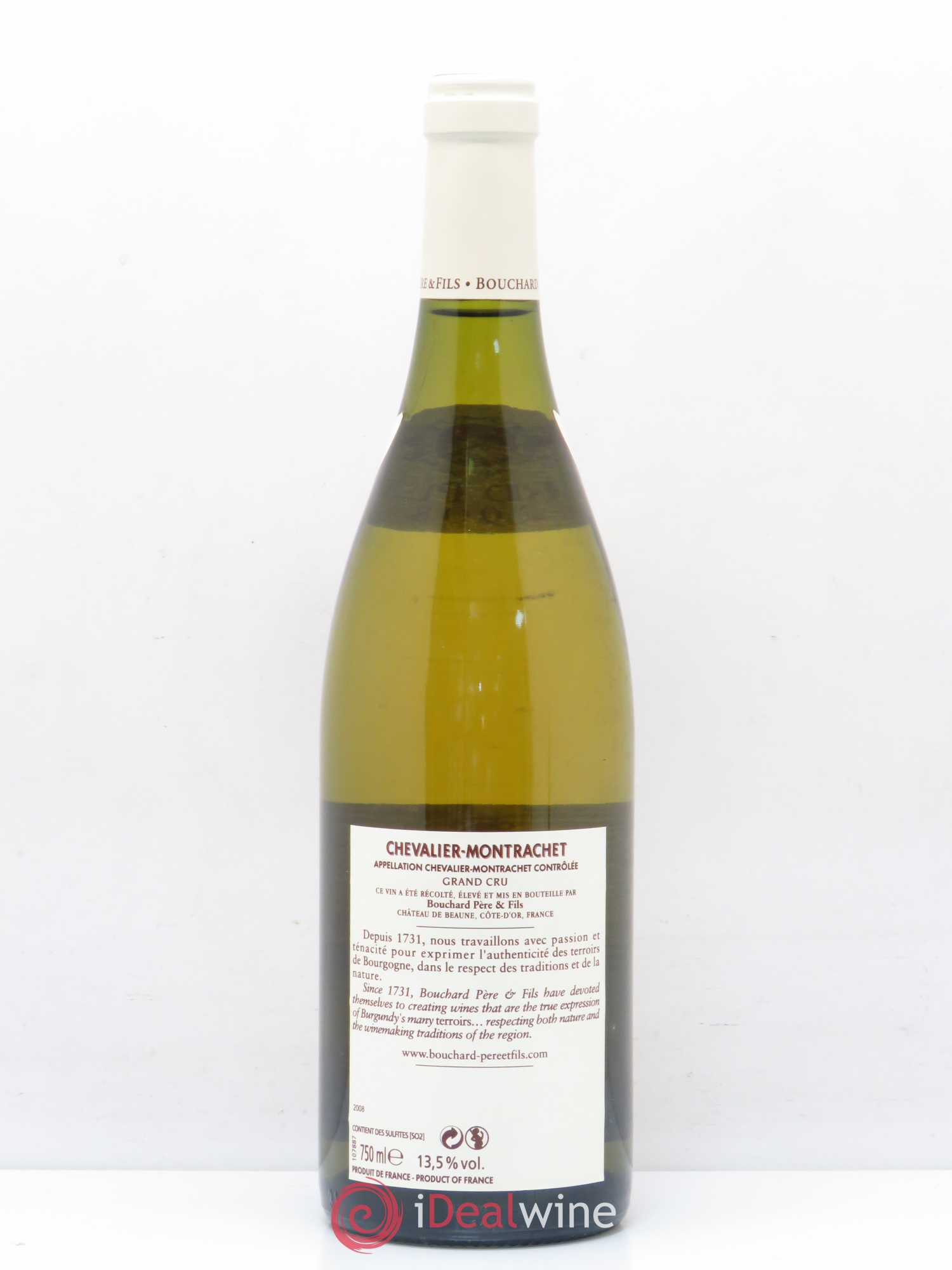 Chevalier-Montrachet Grand Cru Bouchard Père & Fils 2008 - Lot de 1 bouteille - 1