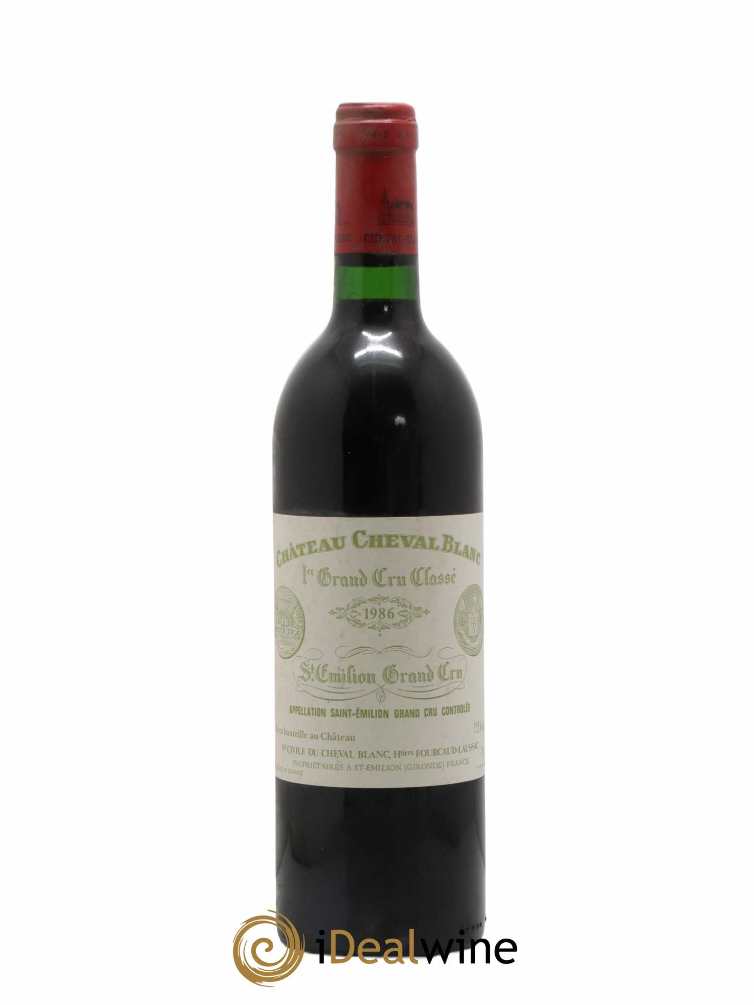 Château Cheval Blanc 1er Grand Cru Classé A 1986 - Lot de 1 bouteille - 0