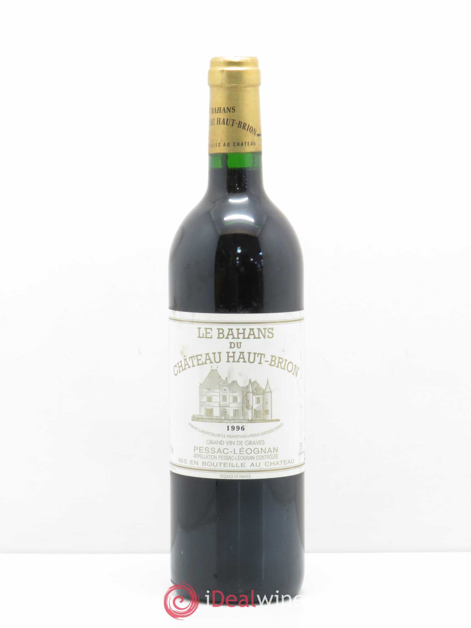 Clarence (Bahans) de Haut-Brion Second Vin 1996 - Lot de 1 bouteille - 0