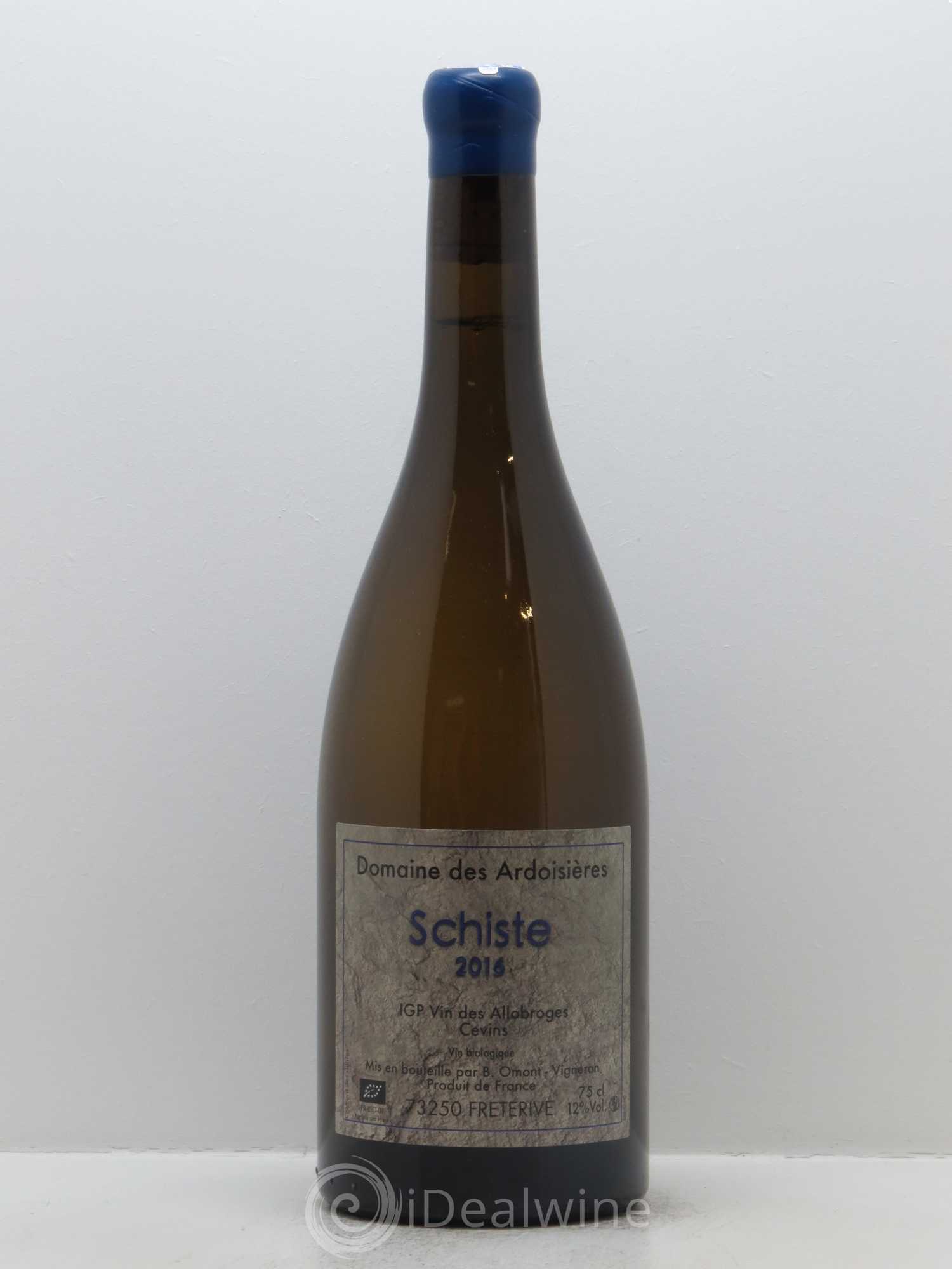 Vin des Allobroges Cevins Schiste Ardoisières (Domaine des) 2016 - Lot de 1 bouteille - 0