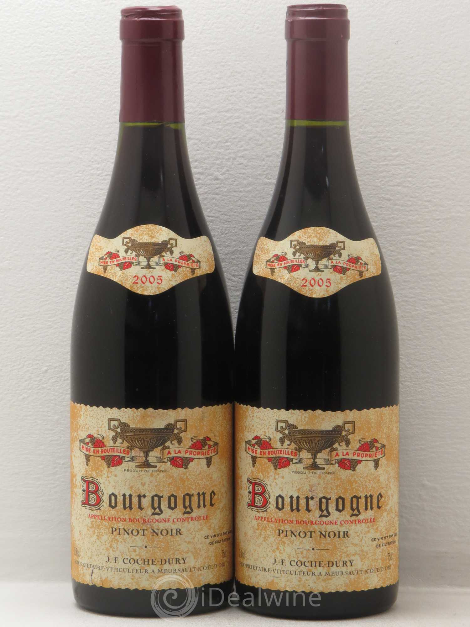 Bourgogne Coche Dury (Domaine) 2005 - Lot de 2 bouteilles - 0