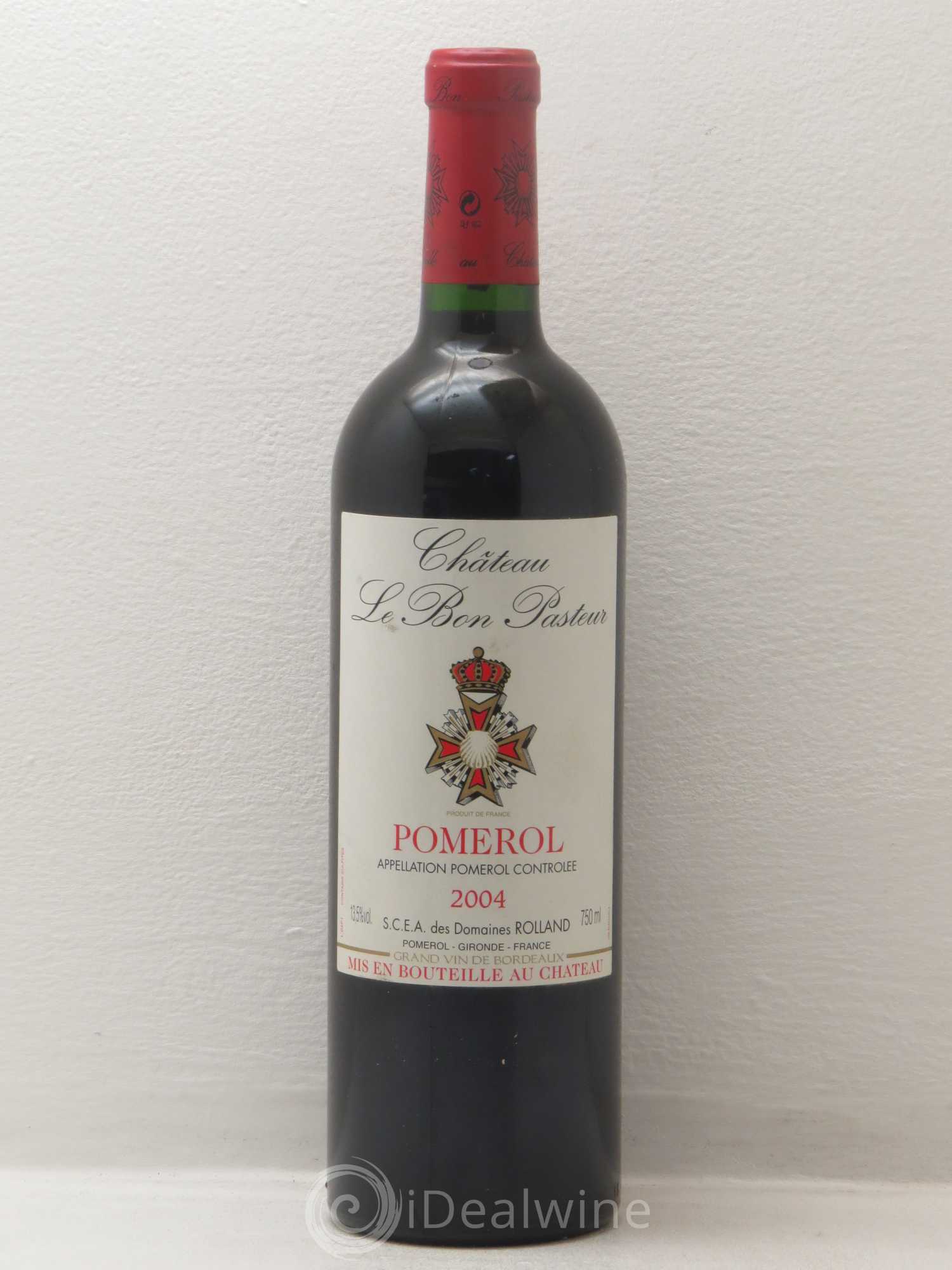 Château le Bon Pasteur 2004 - Lot de 1 bouteille - 0