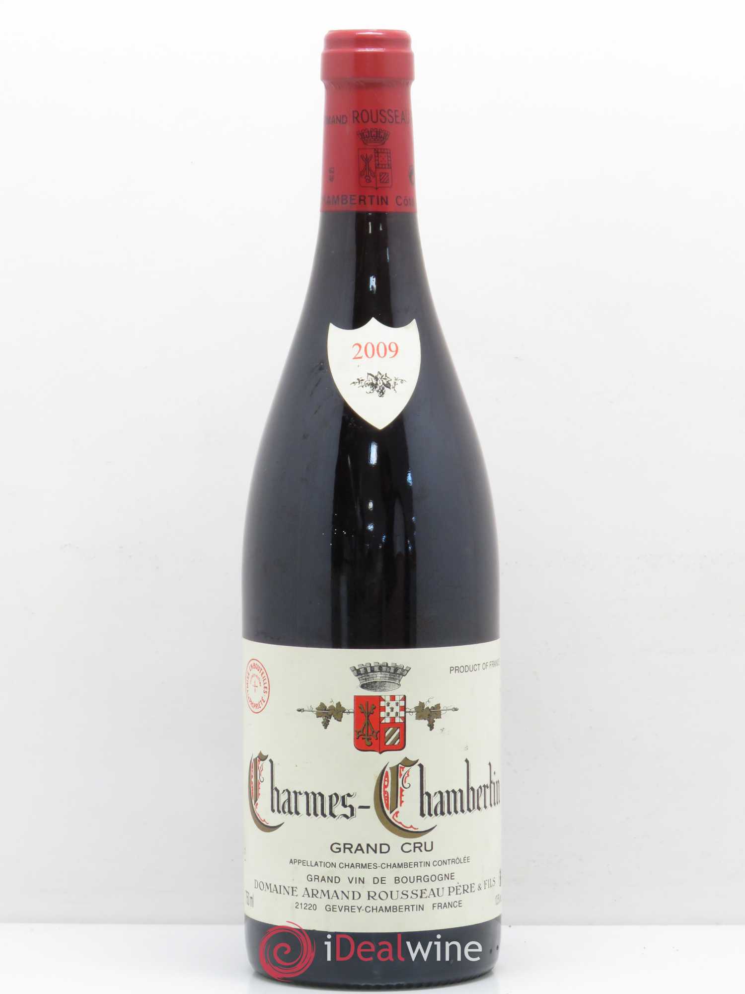 Charmes-Chambertin Grand Cru Armand Rousseau (Domaine) 2009 - Lot de 1 bouteille - 0