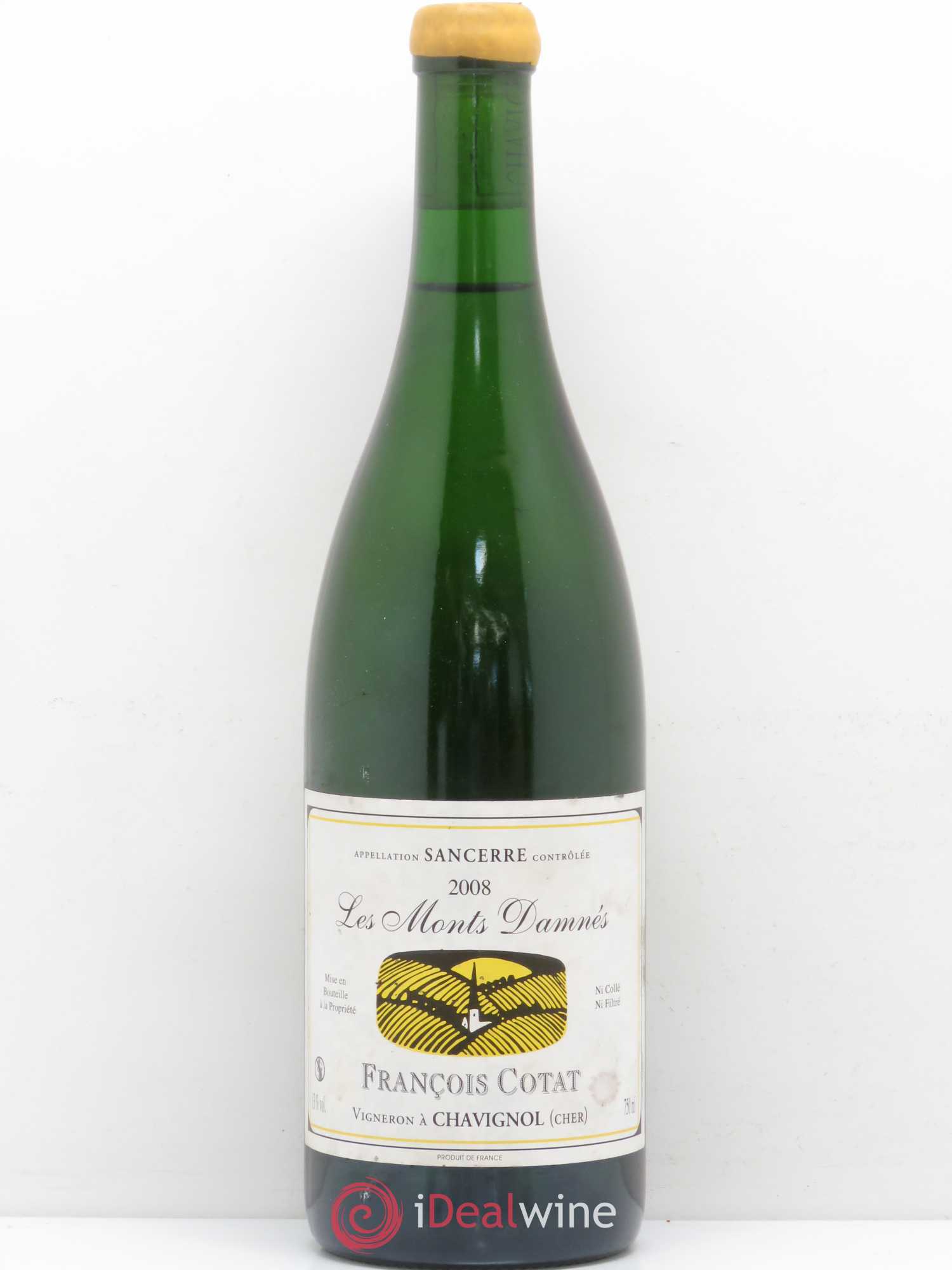 Sancerre Les Monts Damnés François Cotat 2008 - Lot de 1 bouteille - 0