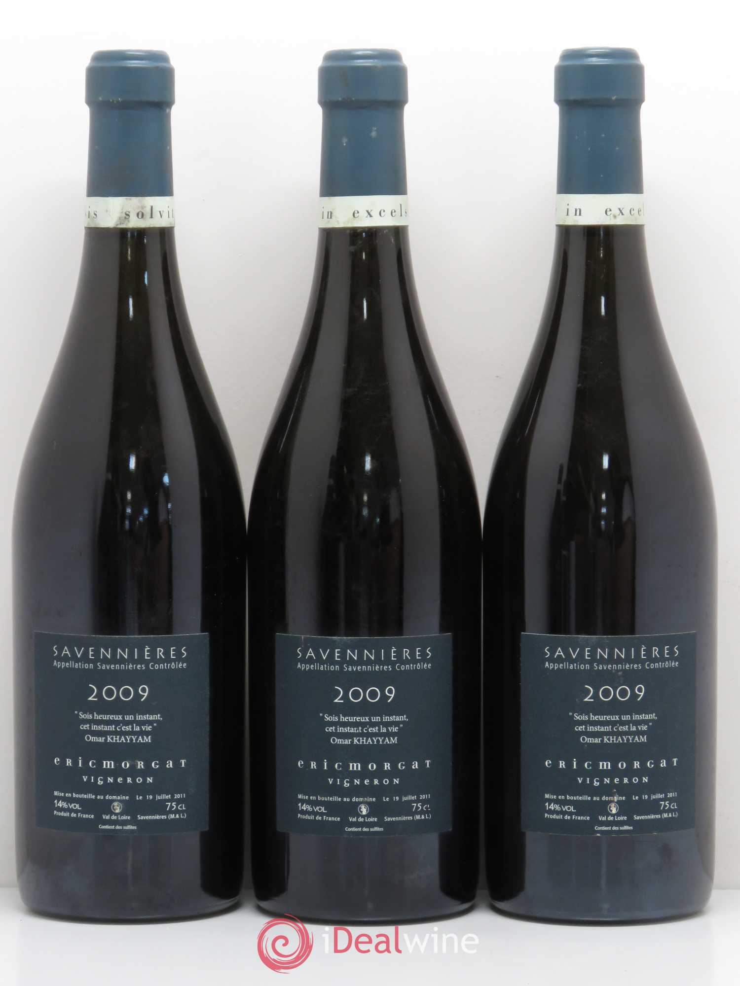 Savennières L'Enclos Eric Morgat L'Enclos 2009 - Lot de 5 bouteilles - 2