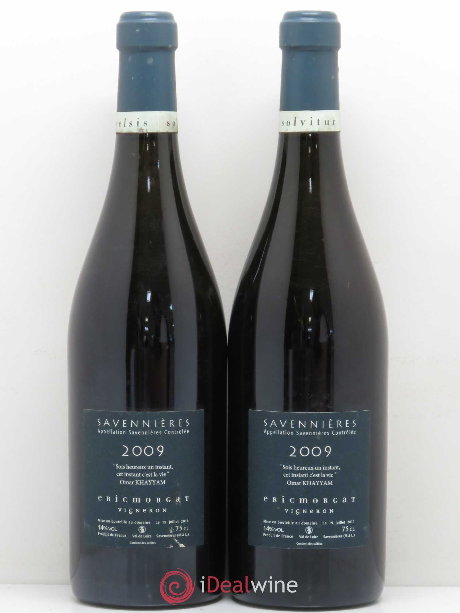 Savennières L'Enclos Eric Morgat L'Enclos 2009 - Lot de 5 bouteilles - 4