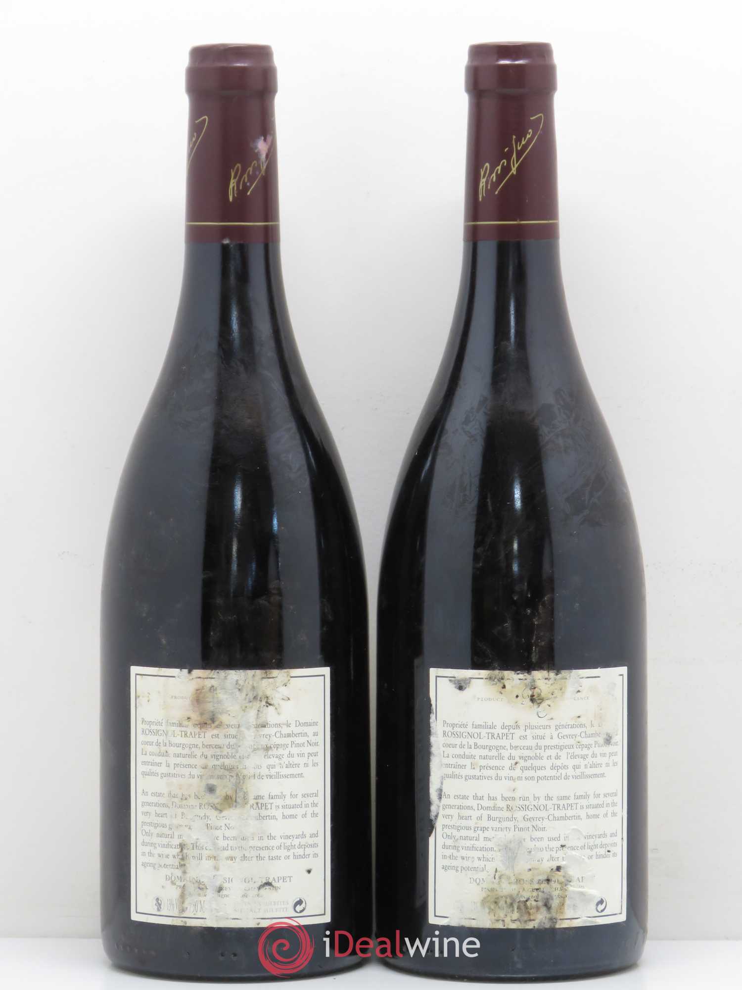 Chambertin Grand Cru Rossignol-Trapet (Domaine) 2006 - Lot de 2 bouteilles - 1