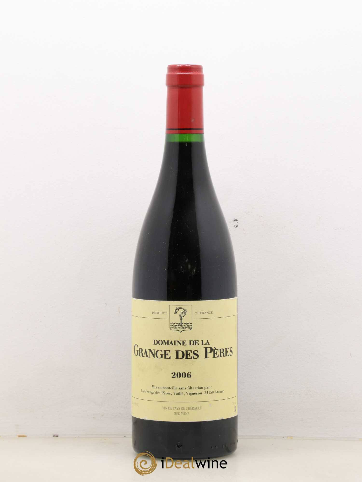 Pays d'Hérault Grange des Pères Laurent Vaillé 2006 - Lot de 1 bouteille - 0