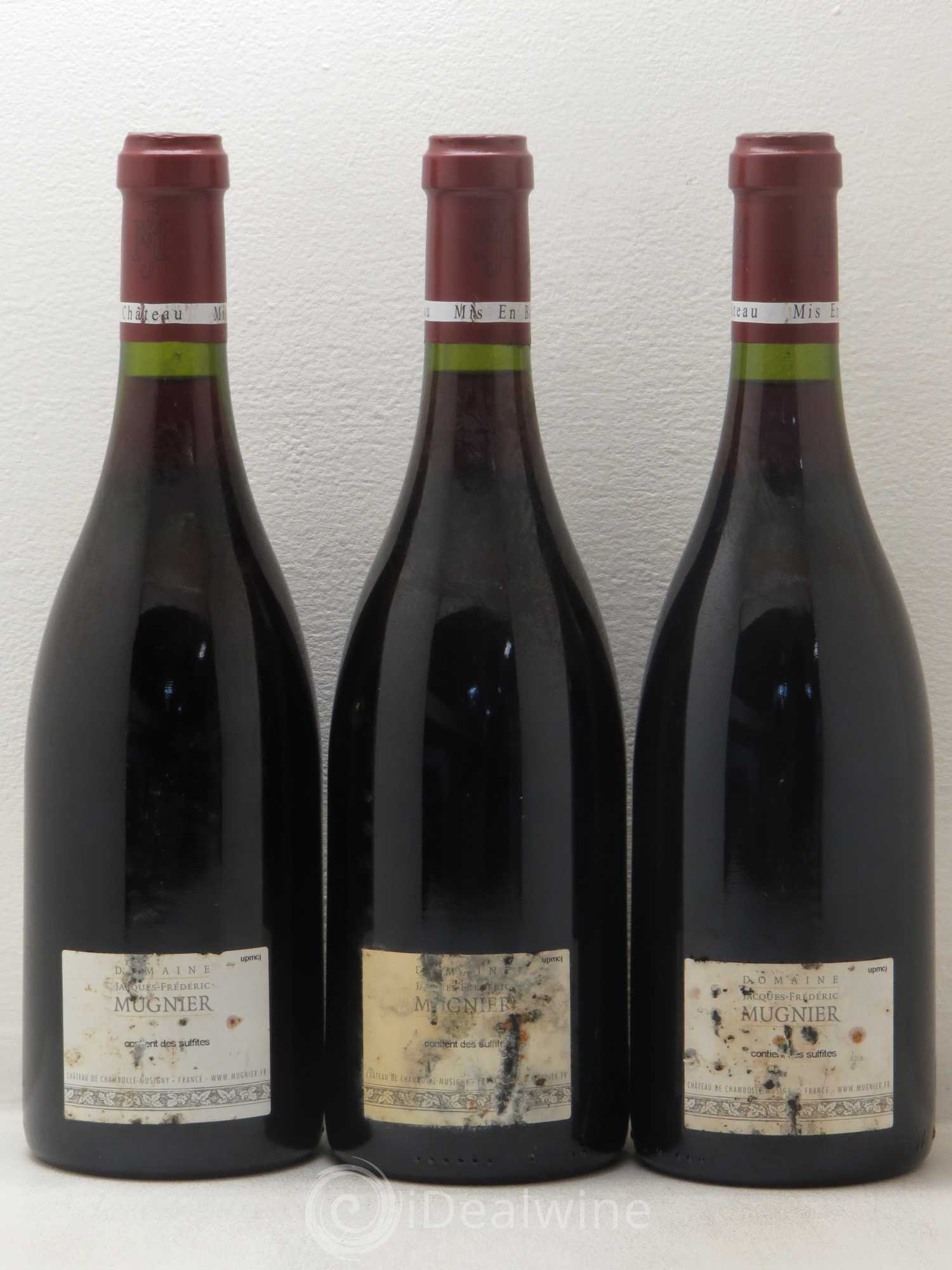 Chambolle-Musigny Jacques-Frédéric Mugnier 2008 - Lot de 3 bouteilles - 1