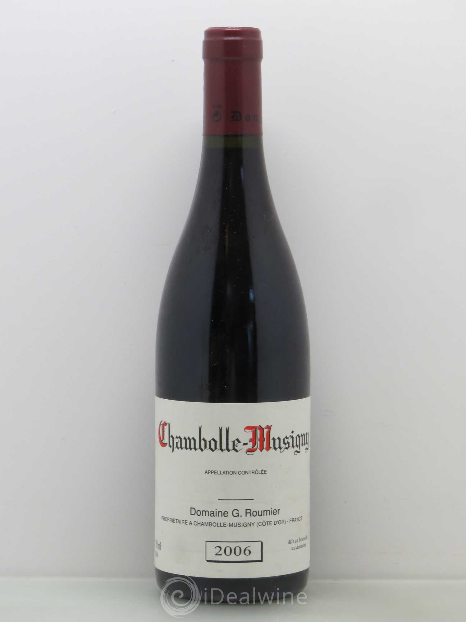 Chambolle-Musigny Georges Roumier (Domaine) 2006 - Posten von 1 Flasche - 0