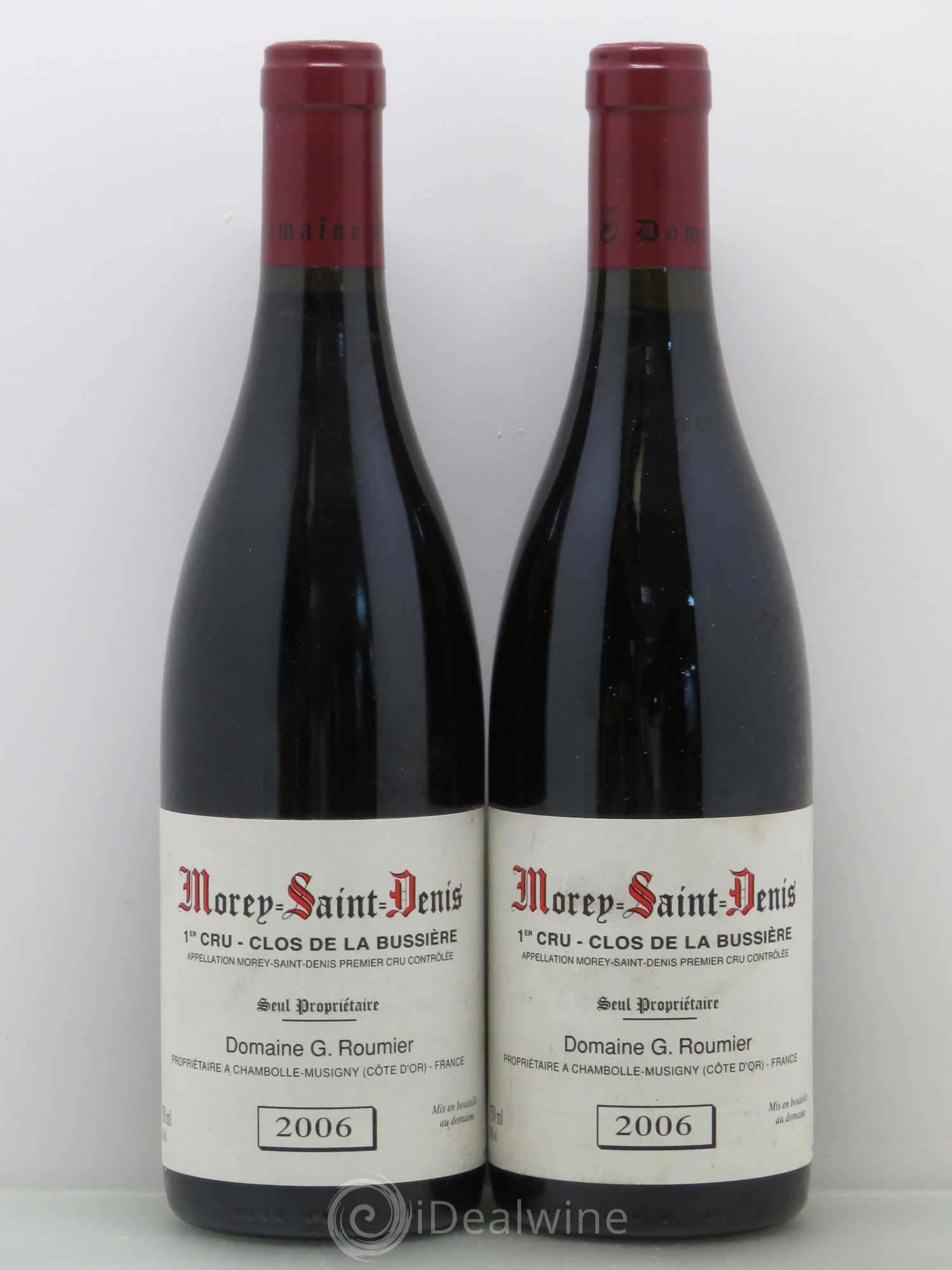 Morey-Saint-Denis 1er Cru Clos de la Bussière Georges Roumier (Domaine) 2006 - Lot de 2 bouteilles - 0