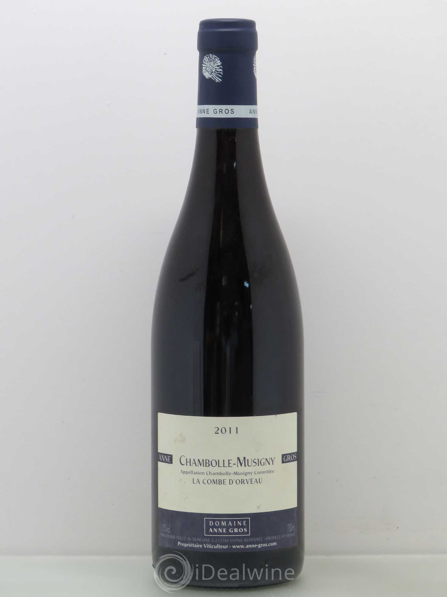 Chambolle-Musigny La Combe d'Orveau Anne Gros 2011 - Lot de 1 bouteille - 0