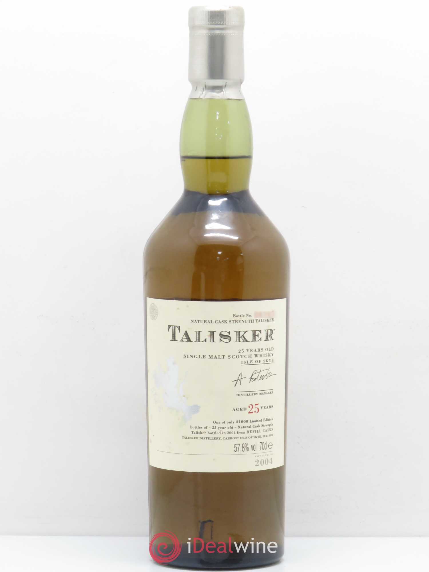 Whisky Talisker 25 ans 2004 - Posten von 1 Flasche - 0