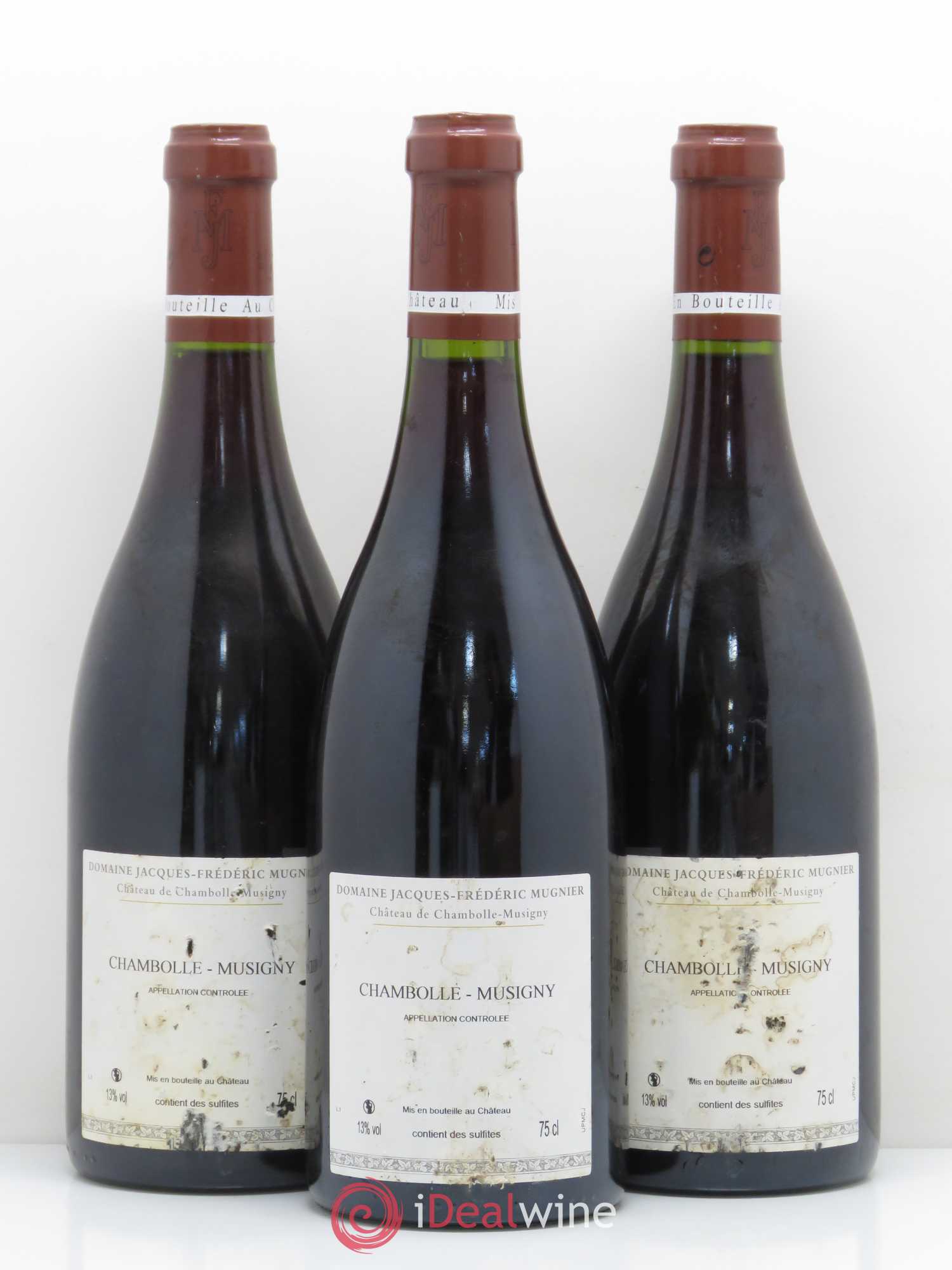 Chambolle-Musigny Jacques-Frédéric Mugnier 2009 - Lot de 3 bouteilles - 1