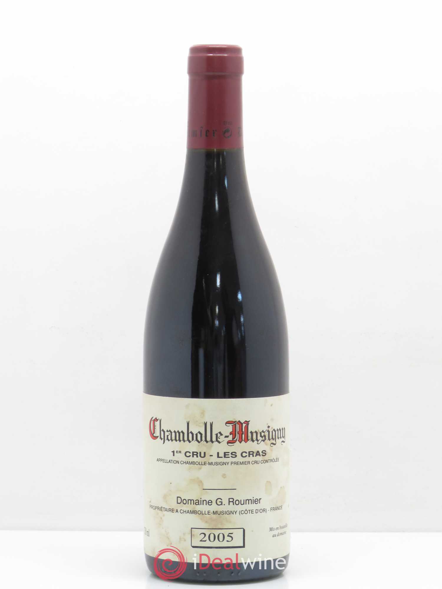 Chambolle-Musigny 1er Cru Les Cras Georges Roumier (Domaine) 2005 - Lot de 1 bouteille - 0