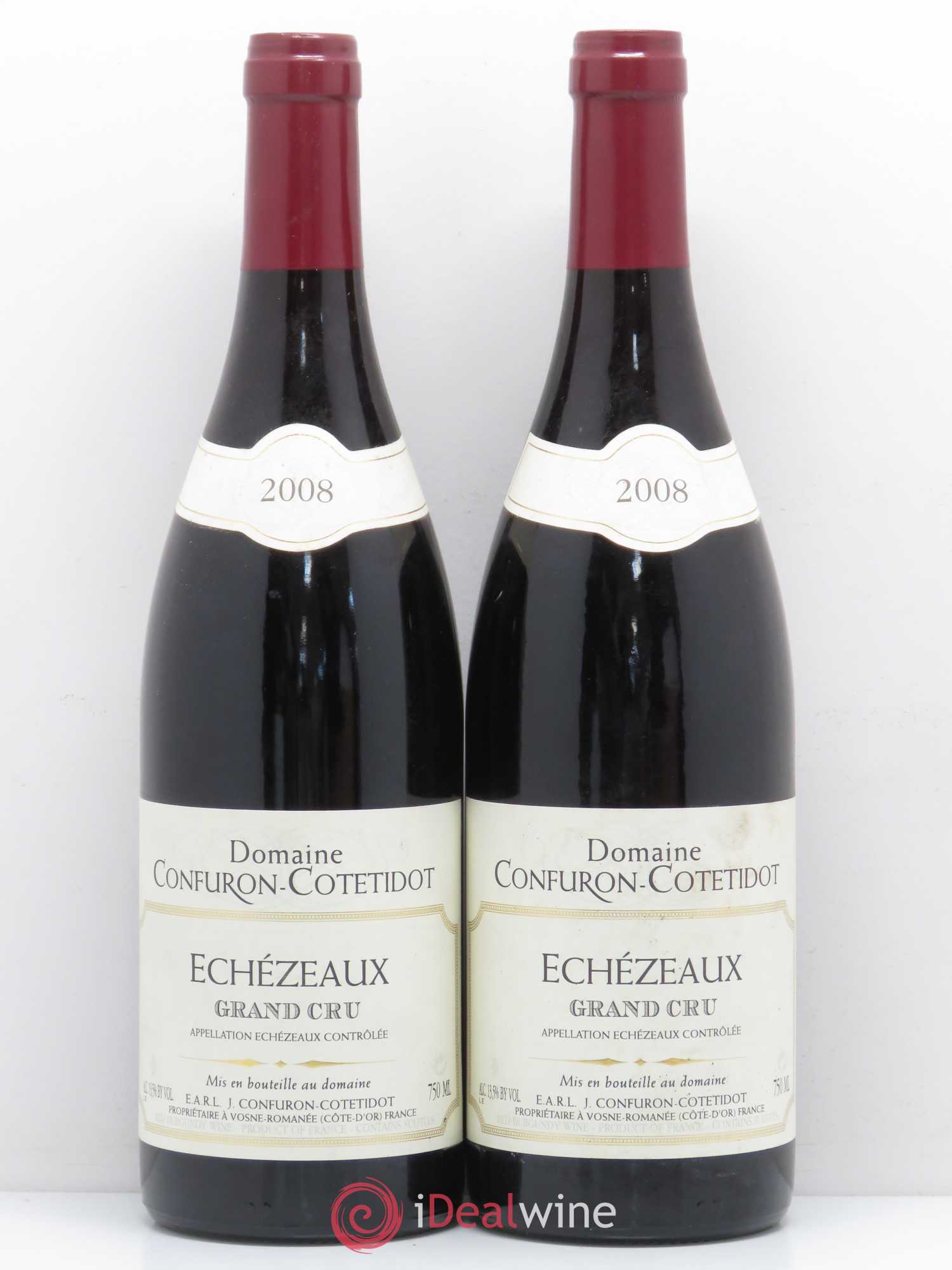 Echezeaux Grand Cru Confuron-Cotetidot 2008 - Lot de 2 bouteilles - 0