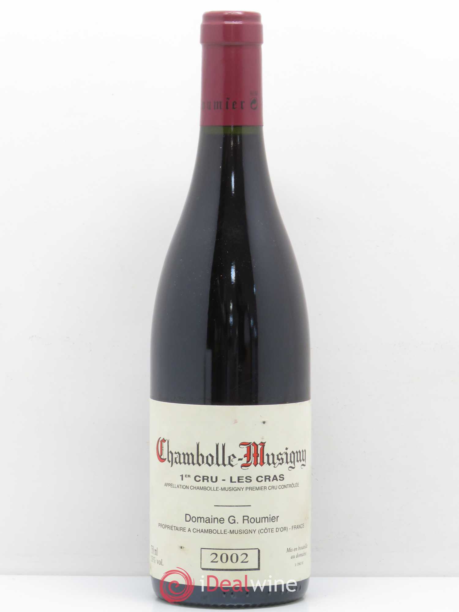 Chambolle-Musigny 1er Cru Les Cras Georges Roumier (Domaine) 2002 - Lot de 1 bouteille - 0