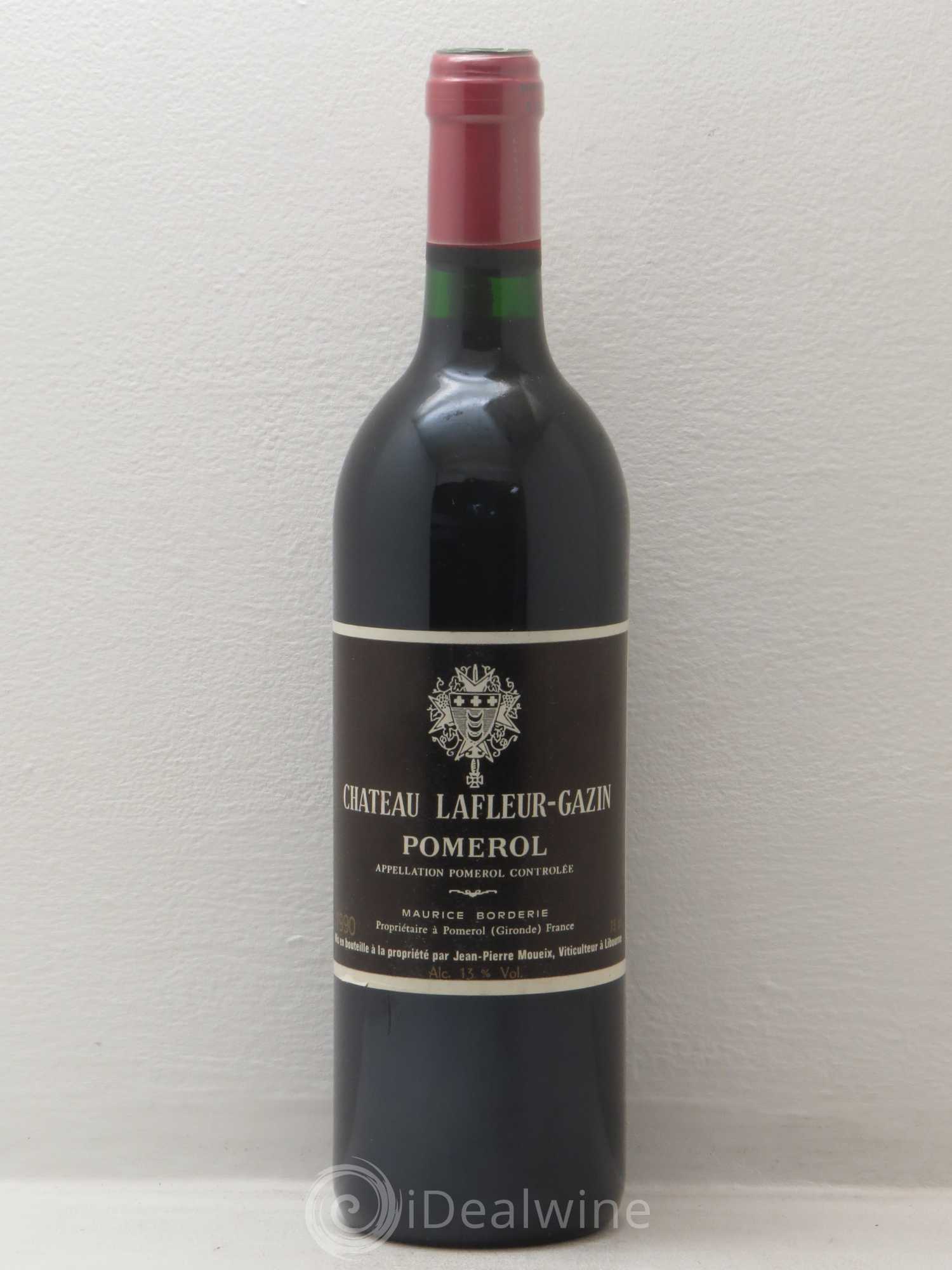 Château Lafleur-Gazin 1990 - Lot de 1 bouteille - 0