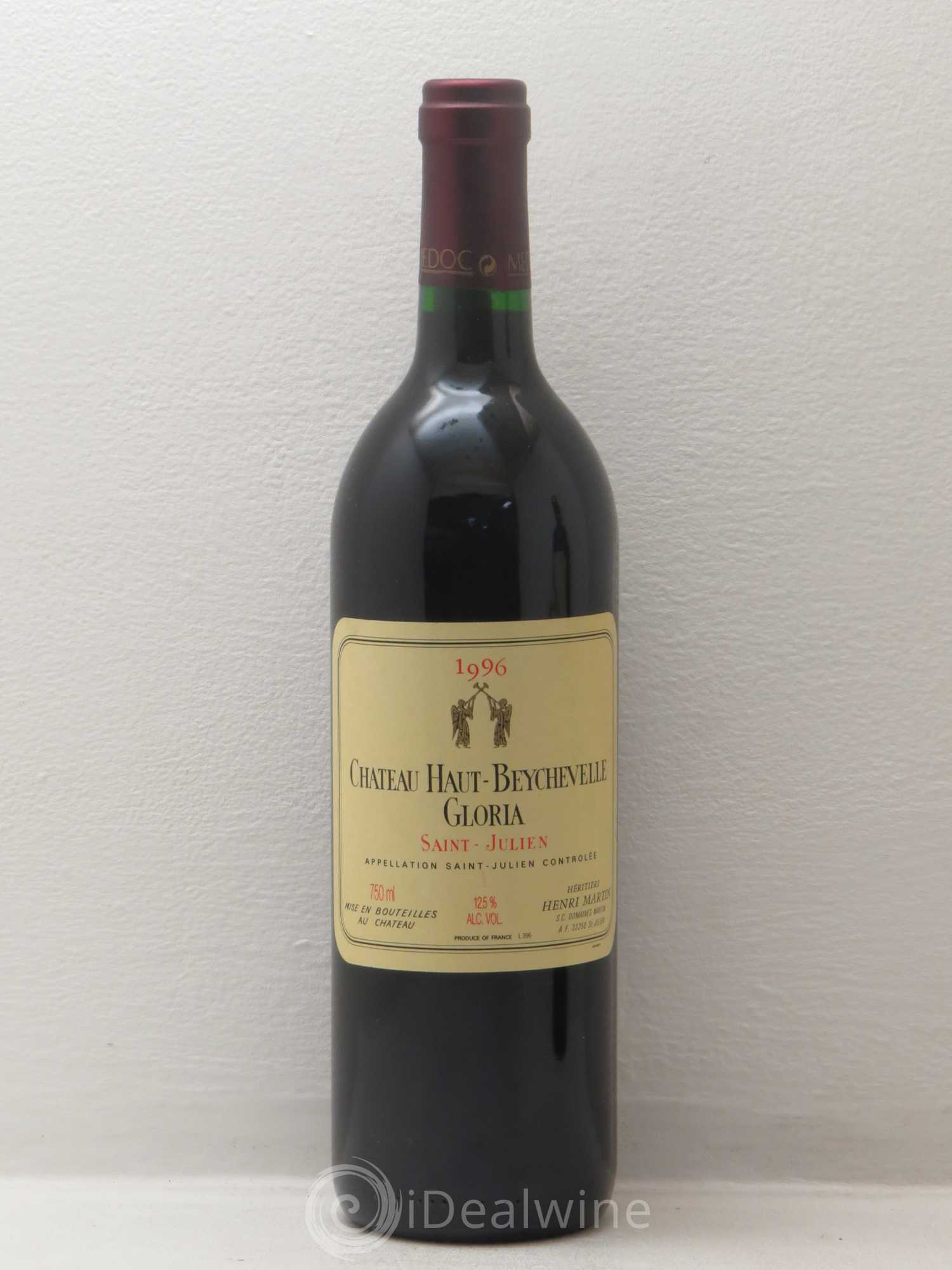 Saint-Julien Château Haut Beychevelle Gloria 1996 - Posten von 1 Flasche - 0