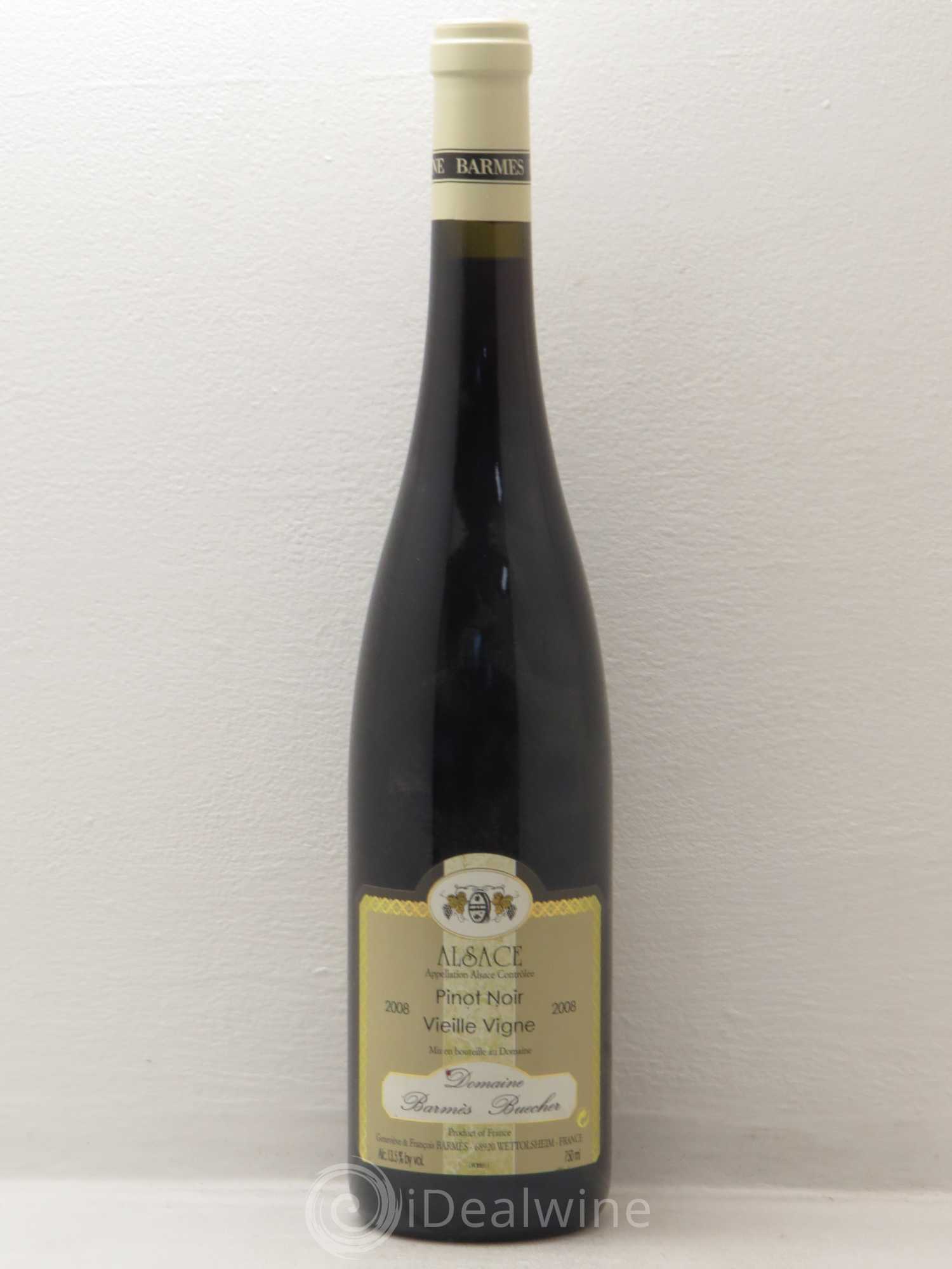 Pinot Noir Vieilles Vignes Barmes Buecher (sans prix de réserve) 2008 - Posten von 1 Flasche - 0