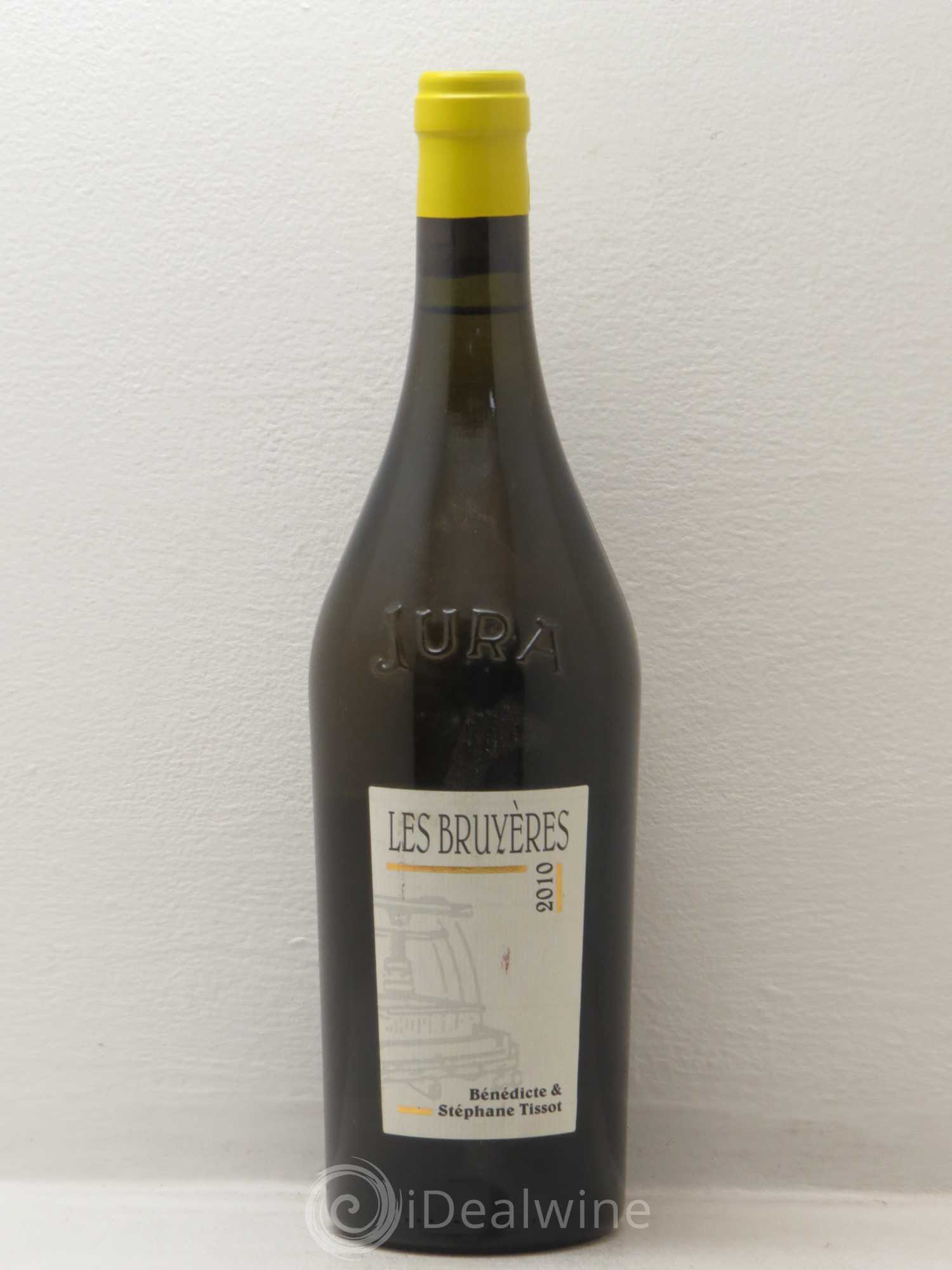 Arbois Chardonnay Les Bruyères Bénédicte et Stéphane Tissot 2010 - Lot de 1 bouteille - 0