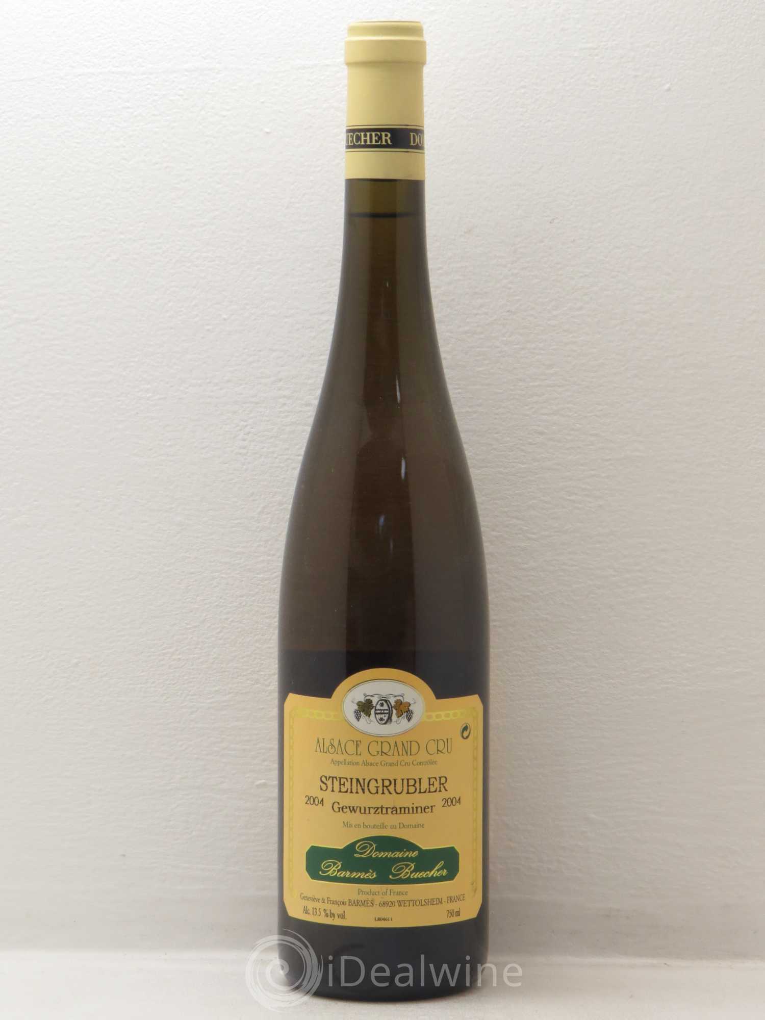 Gewurztraminer steingrübler barmes buecher 2004 - Posten von 1 Flasche - 0