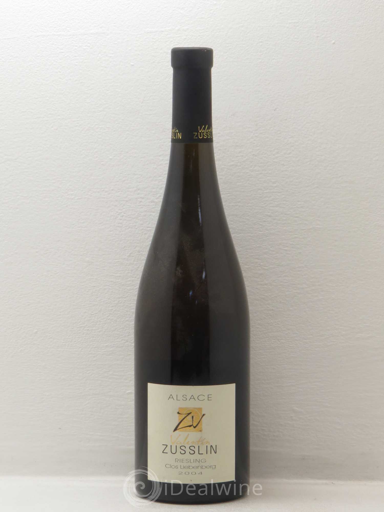 Riesling Clos Liebenberg Zusslin 2004 - Lotto di 1 bottiglia - 0