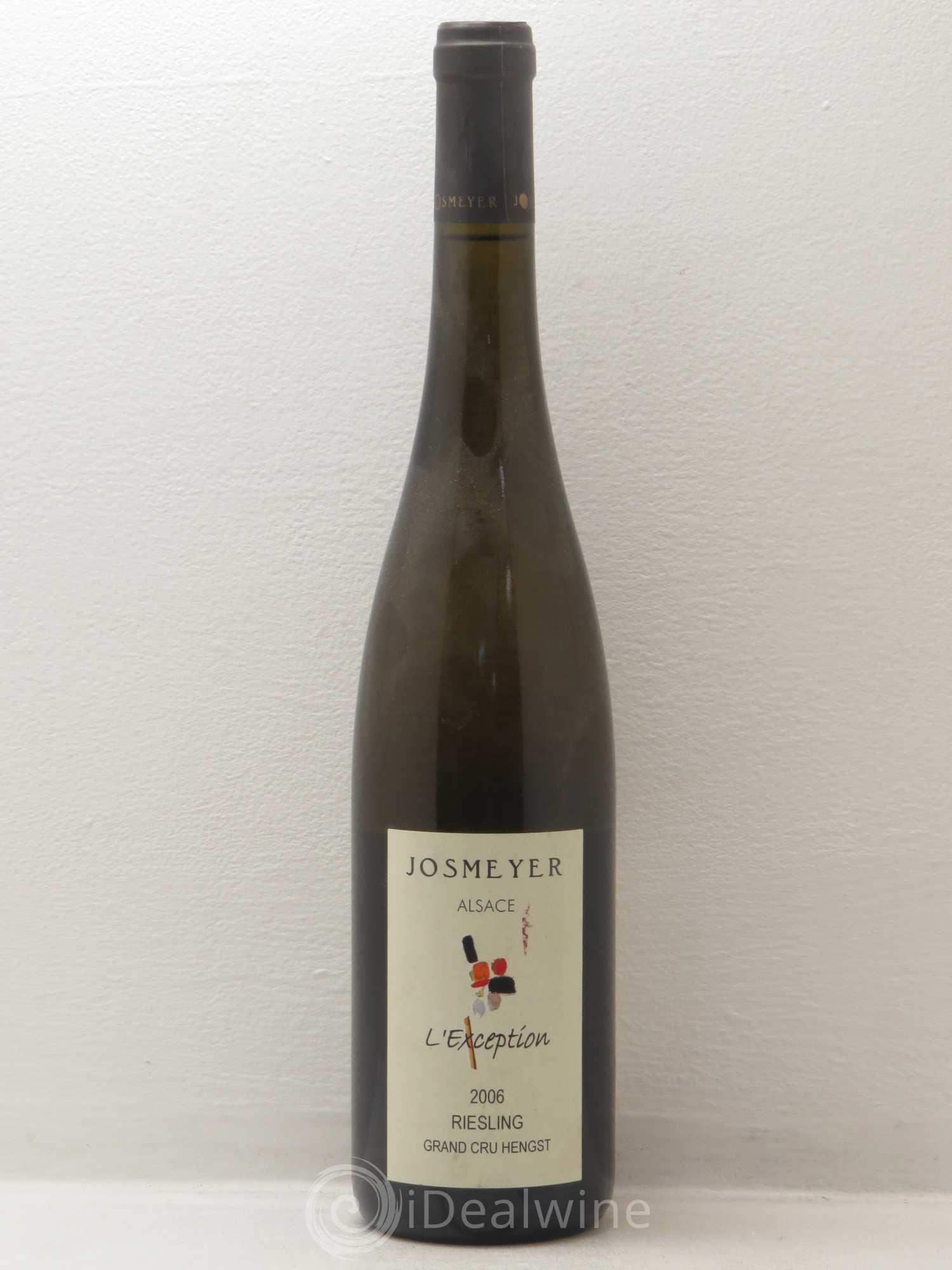 Riesling Grand Cru Hengst L'Exeption Josmeyer 2006 - Lotto di 1 bottiglia - 0