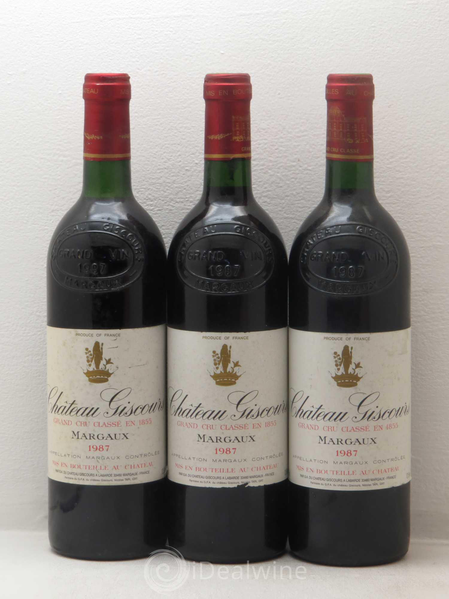 Château Giscours 3ème Grand Cru Classé 1987 - Lot de 6 bouteilles - 2