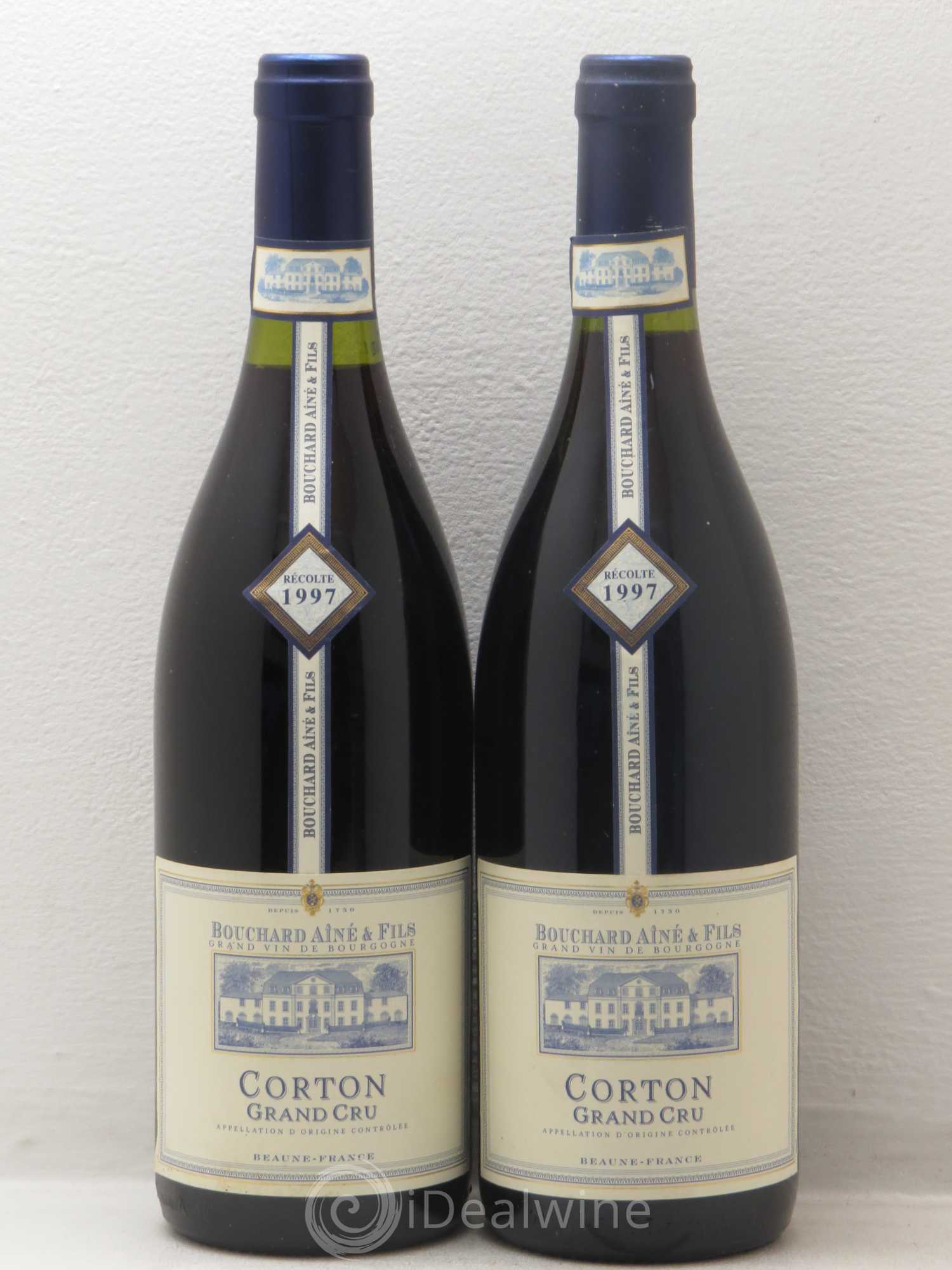 Corton Grand Cru Le Corton Bouchard Père & Fils Bouchard aîné et fils 1997 - Lotto di 2 bottiglie - 0