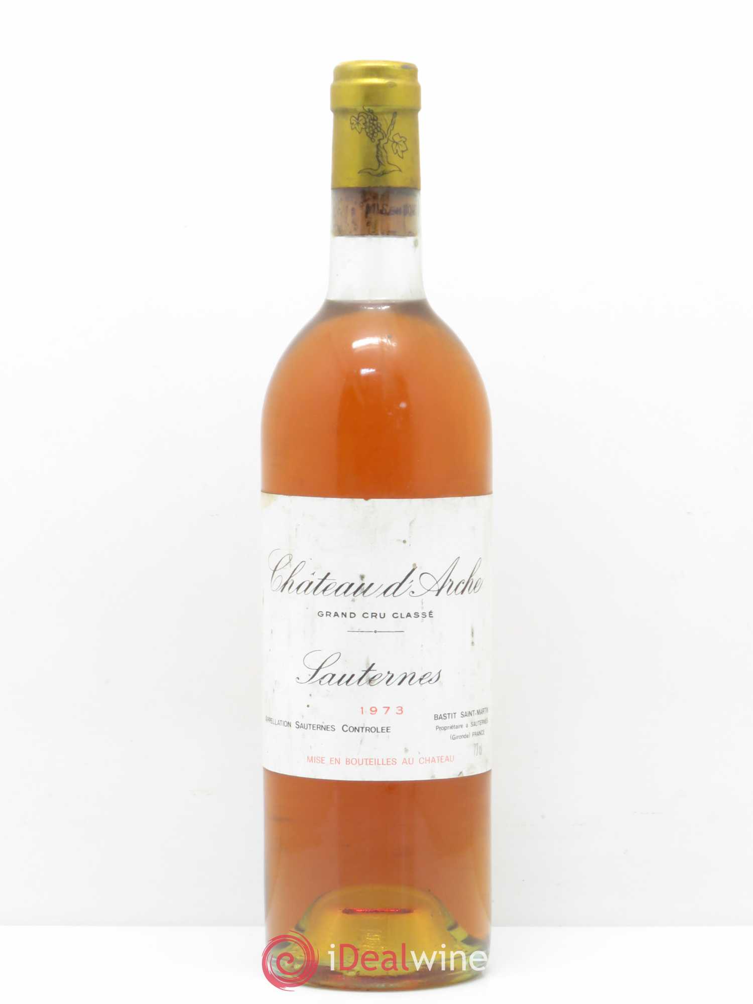 Château d' Arche 2ème Grand Cru Classé 1973 - Lotto di 1 bottiglia - 0