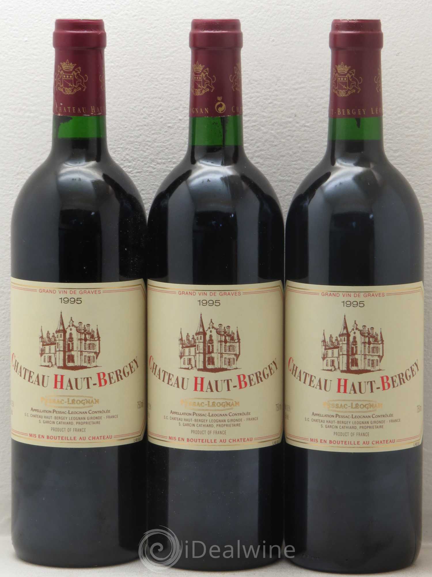 Château Haut-Bergey 1995 - Lot de 12 bouteilles - 2
