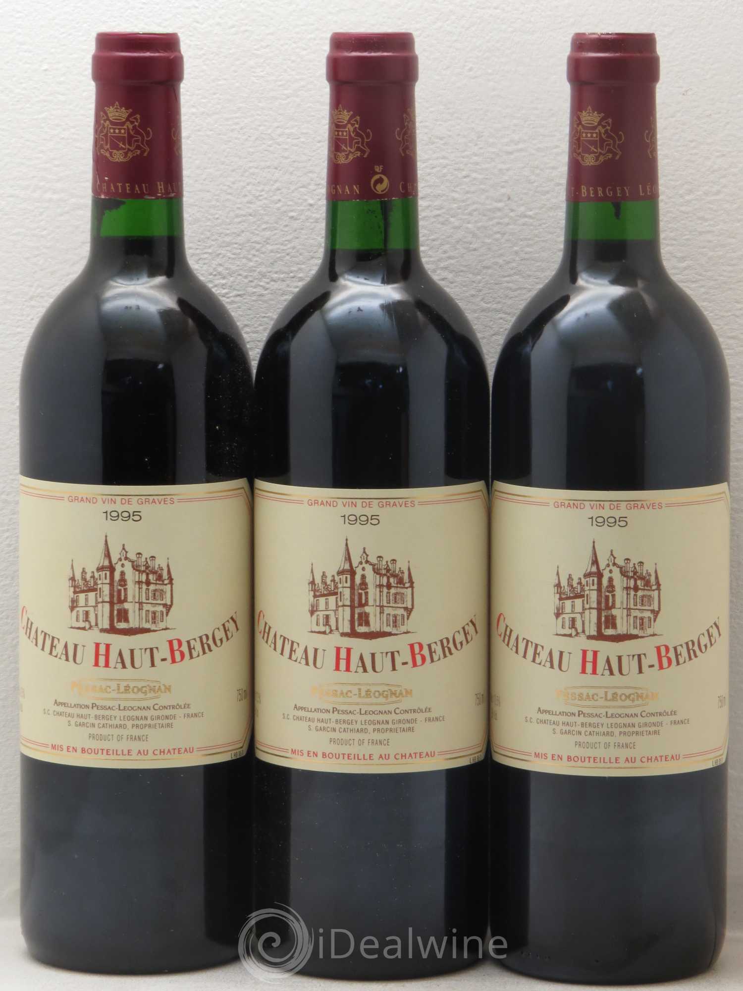 Château Haut-Bergey 1995 - Lot de 12 bouteilles - 3
