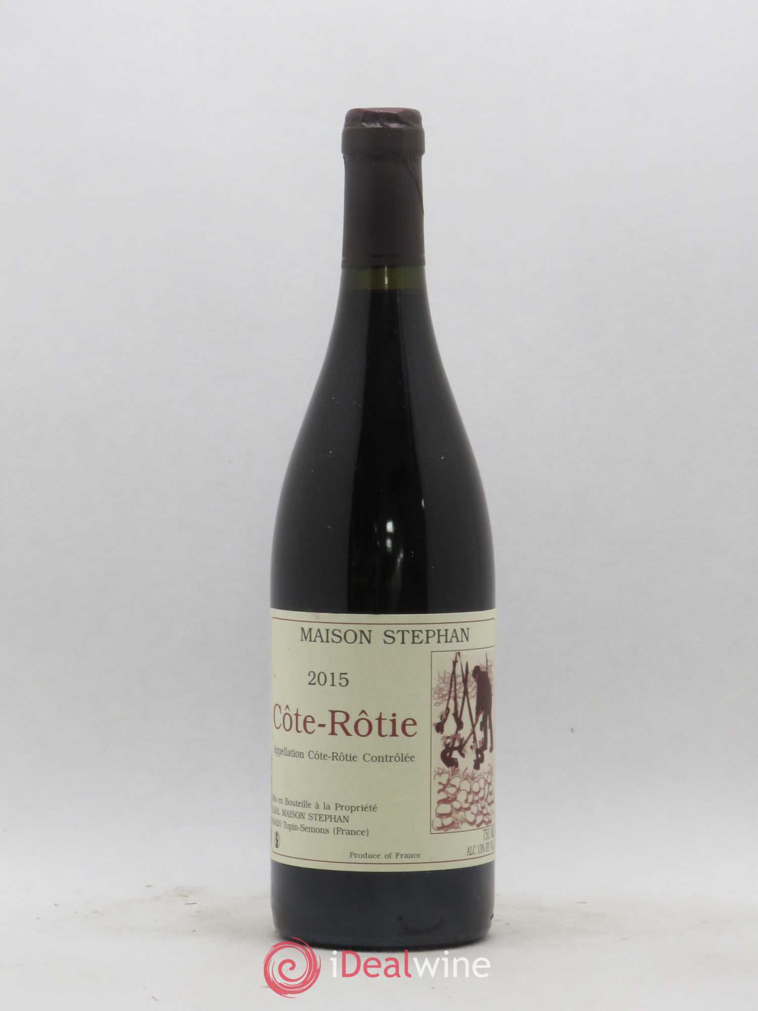 Côte-Rôtie Jean-Michel Stephan 2015 - Lot de 1 bouteille - 0