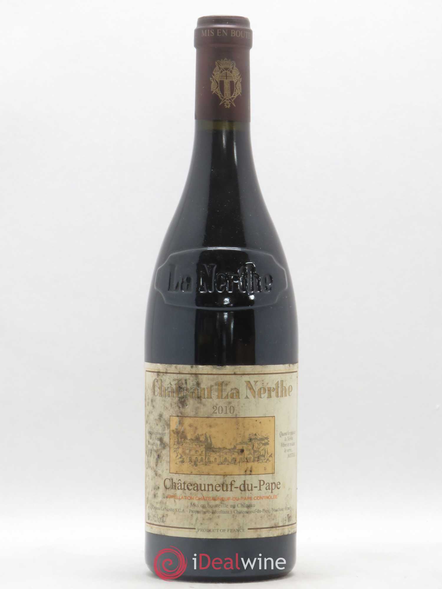 Châteauneuf-du-Pape Château la Nerthe Famille Richard 2010 - Lot de 1 bouteille - 0