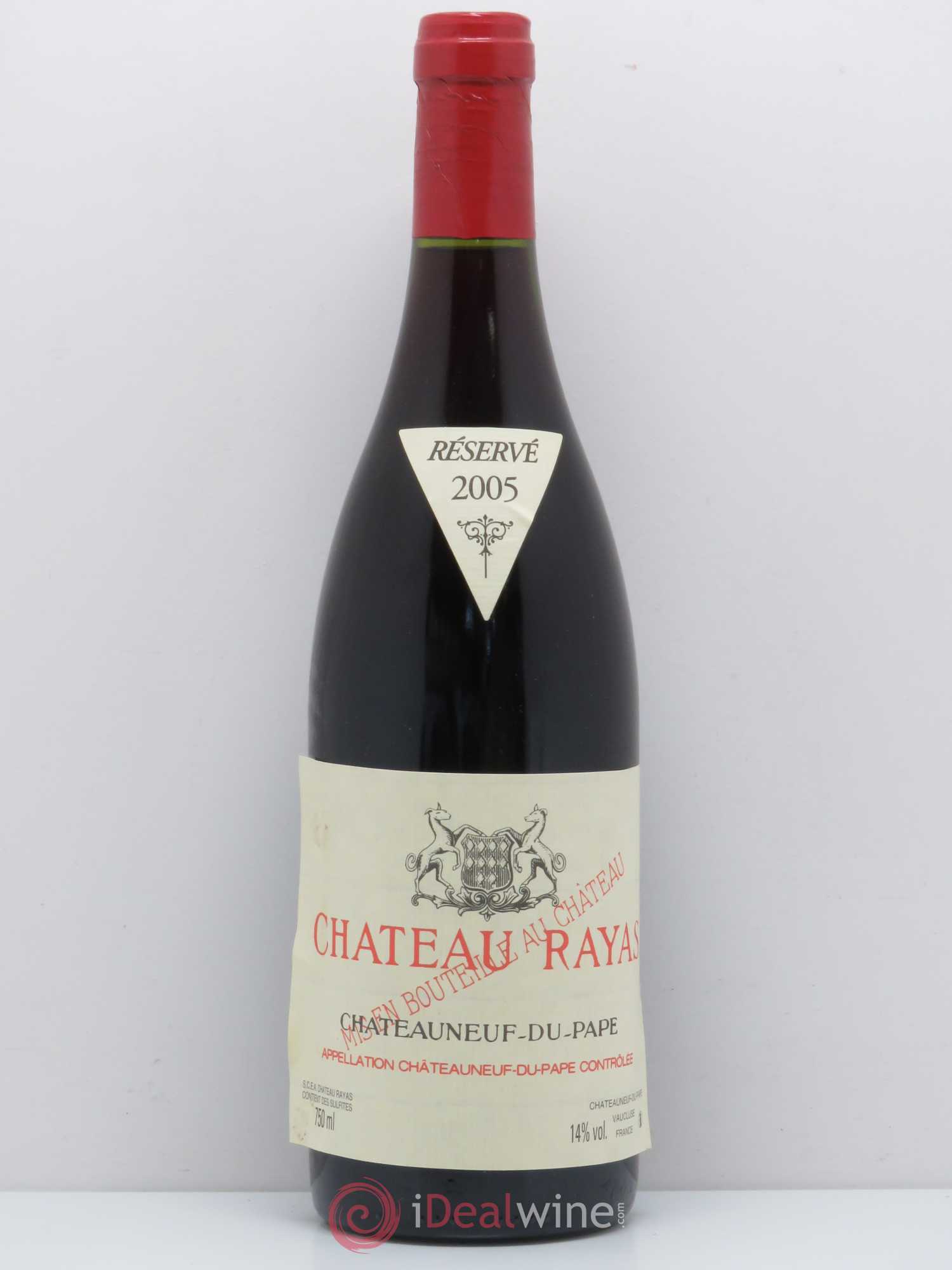 Châteauneuf-du-Pape Château Rayas Emmanuel Reynaud 2005 - Lot de 1 bouteille - 0