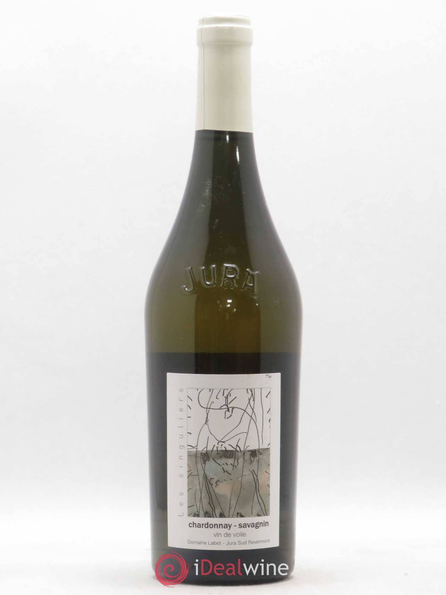 Côtes du Jura Vin de Voile Chardonnay-Savagnin cuvée de garde Romain - Julien - Charline Labet 2015 - Lot de 1 bouteille - 0