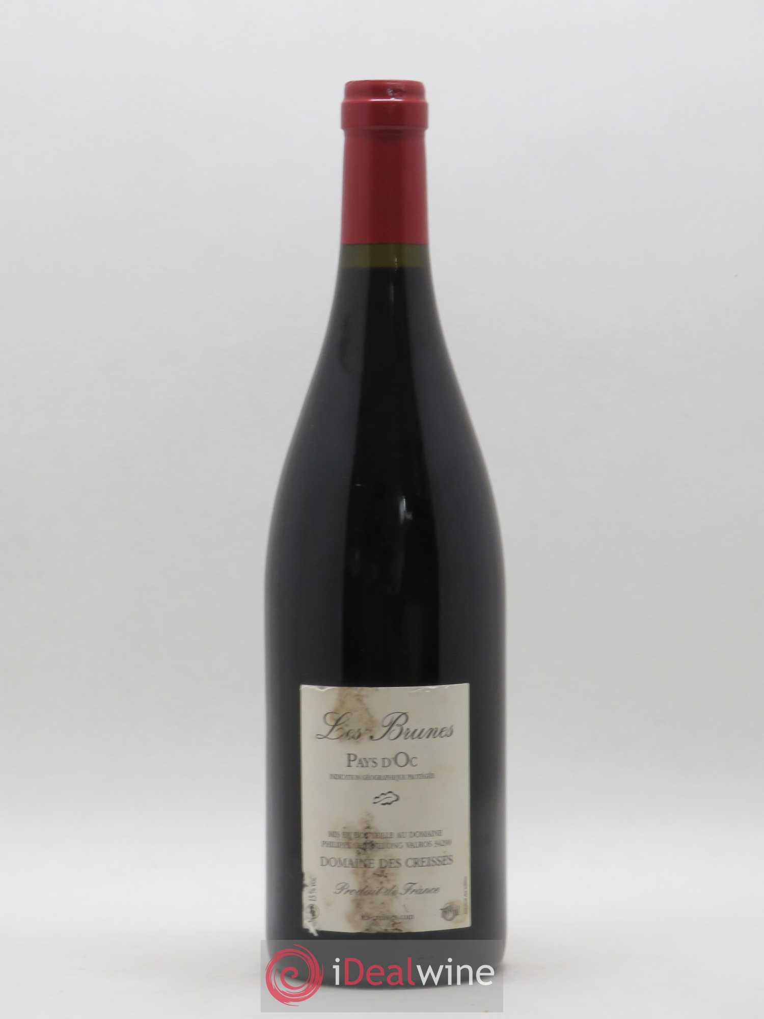 Pays d'Oc Les Brunes Domaine Des Creisses 2013 - Posten von 1 Flasche - 1