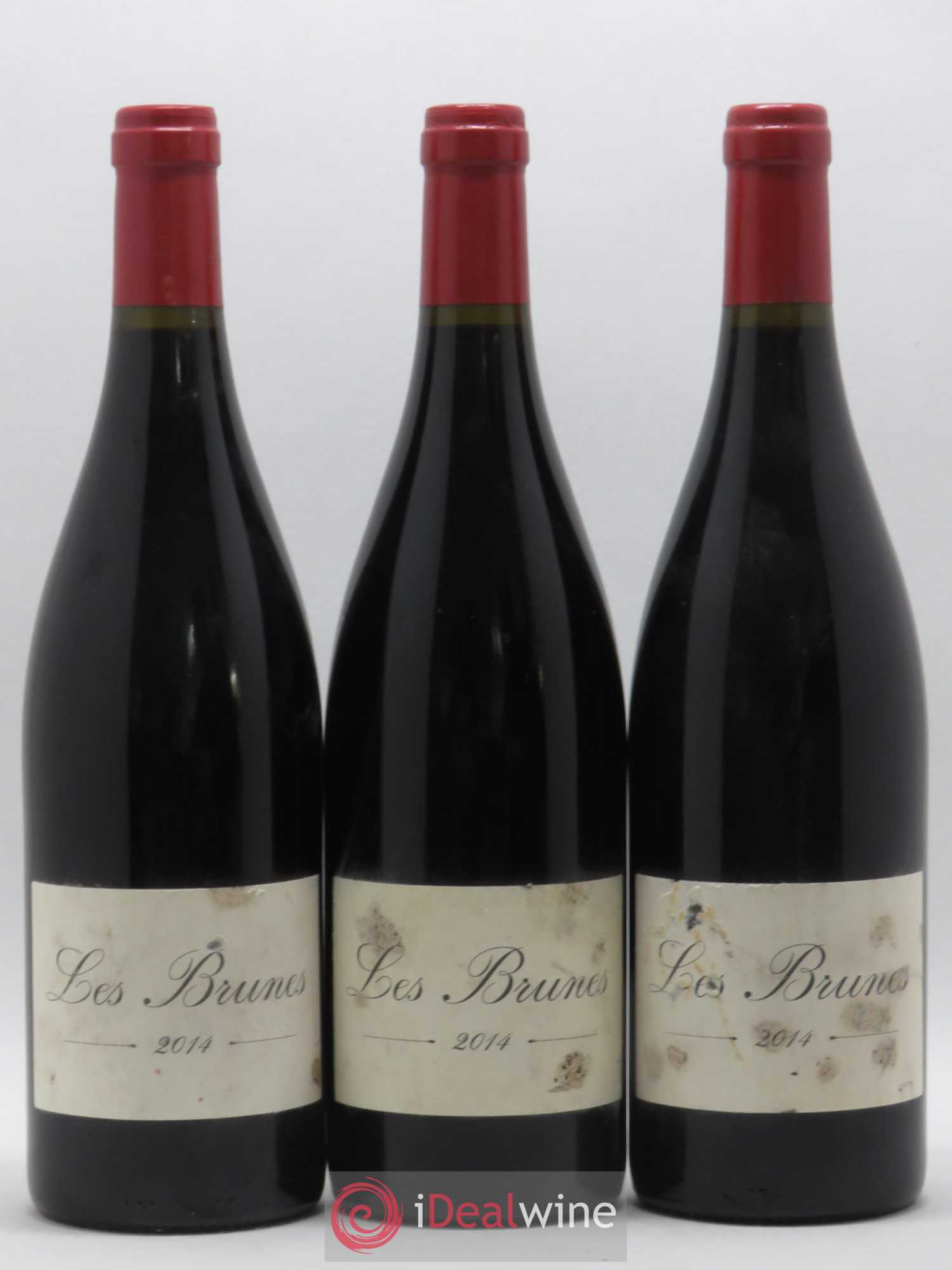 Pays d'Hérault Les Brunes Domaine Des Creisses 2014 - Posten von 3 Flaschen - 0