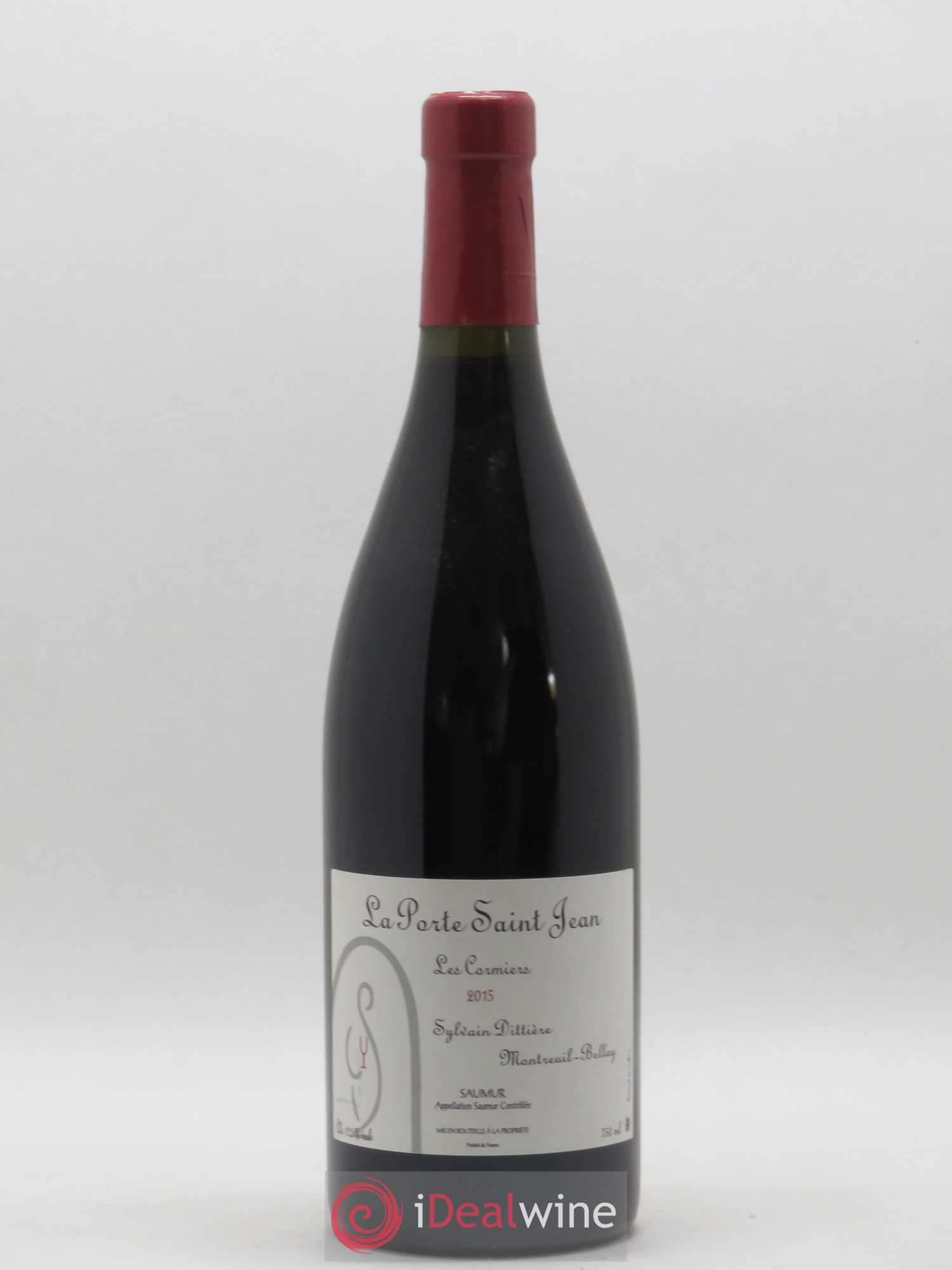 Saumur Les Cormiers La Porte Saint Jean 2015 - Lot de 1 bouteille - 0