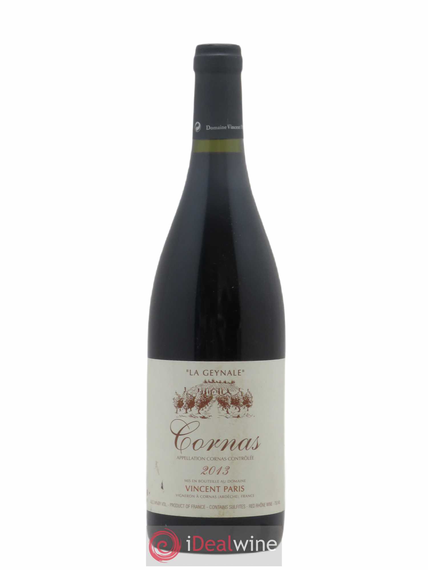 Cornas La Geynale Vincent Paris 2013 - Lot de 1 bouteille - 0