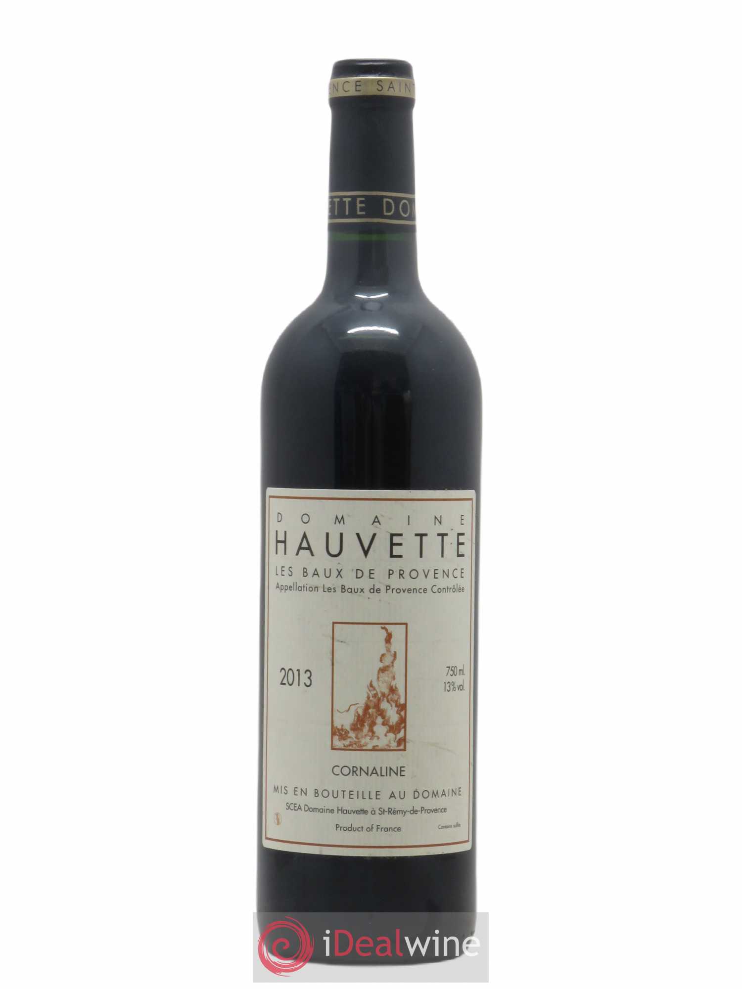 Baux de Provence Cornaline Hauvette (Domaine) 2013 - Lot de 1 bouteille - 0