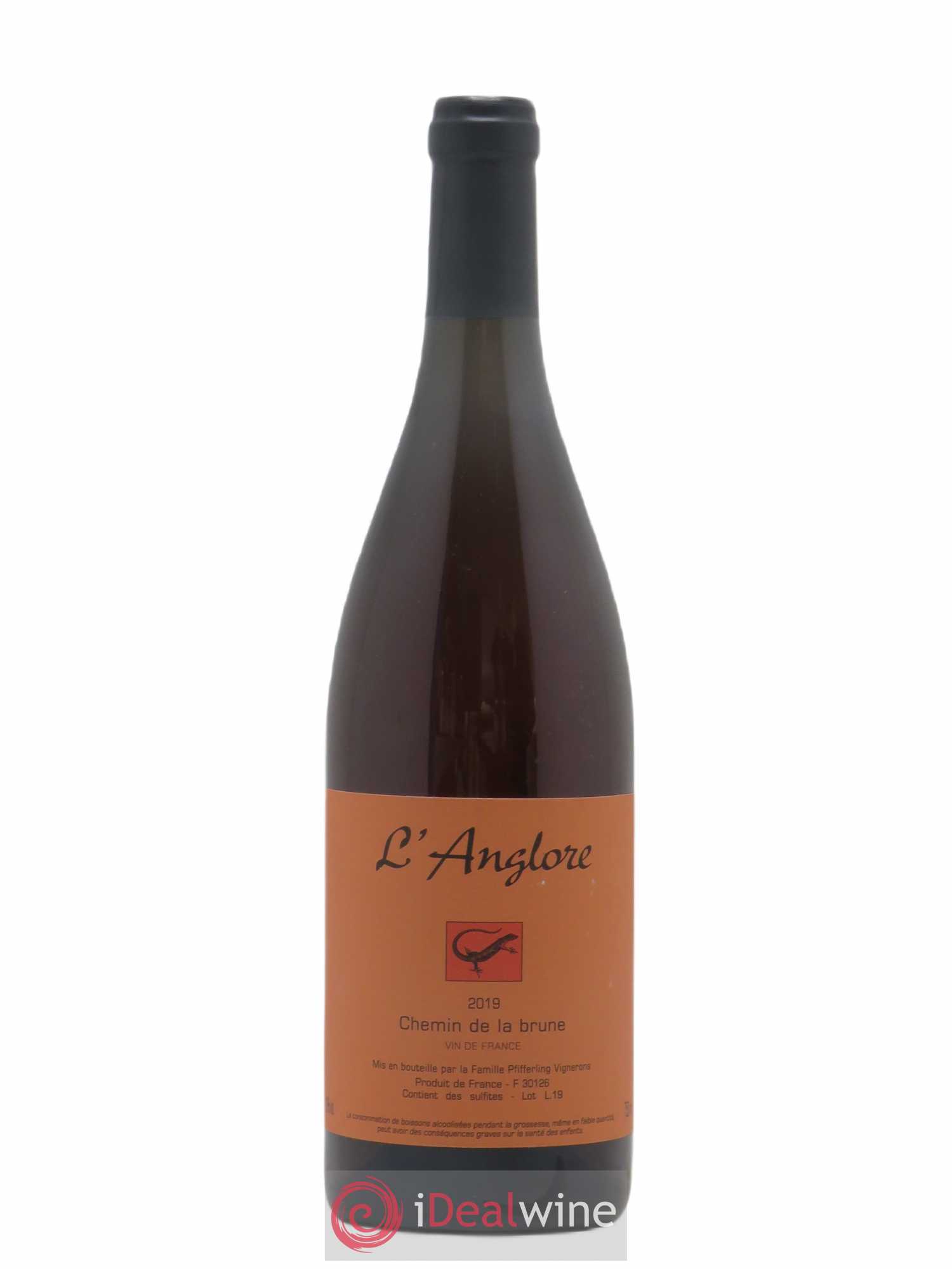 Vin de France Chemin de la brune L'Anglore 2019 - Lot de 1 bouteille - 0