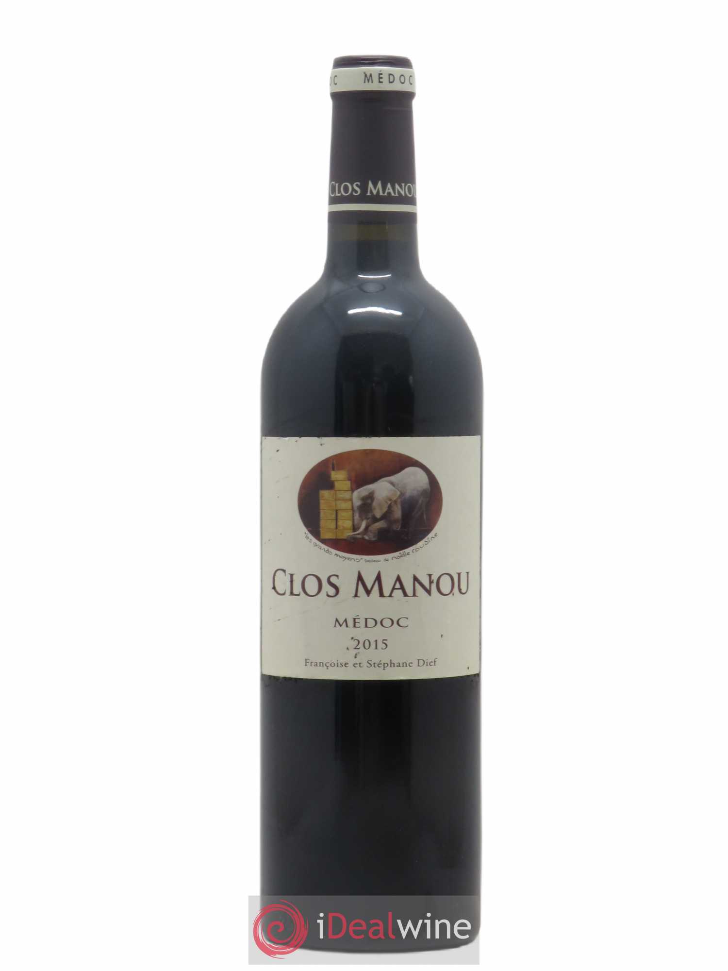 Clos Manou 2015 - Lot de 1 bouteille - 0