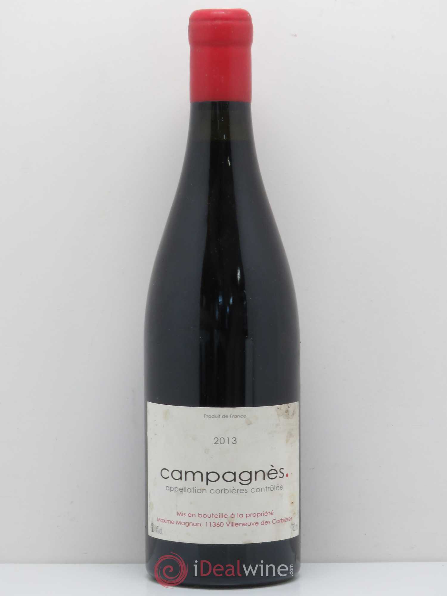 Corbières Campagnes Maxime Magnon 2013 - Posten von 1 Flasche - 0